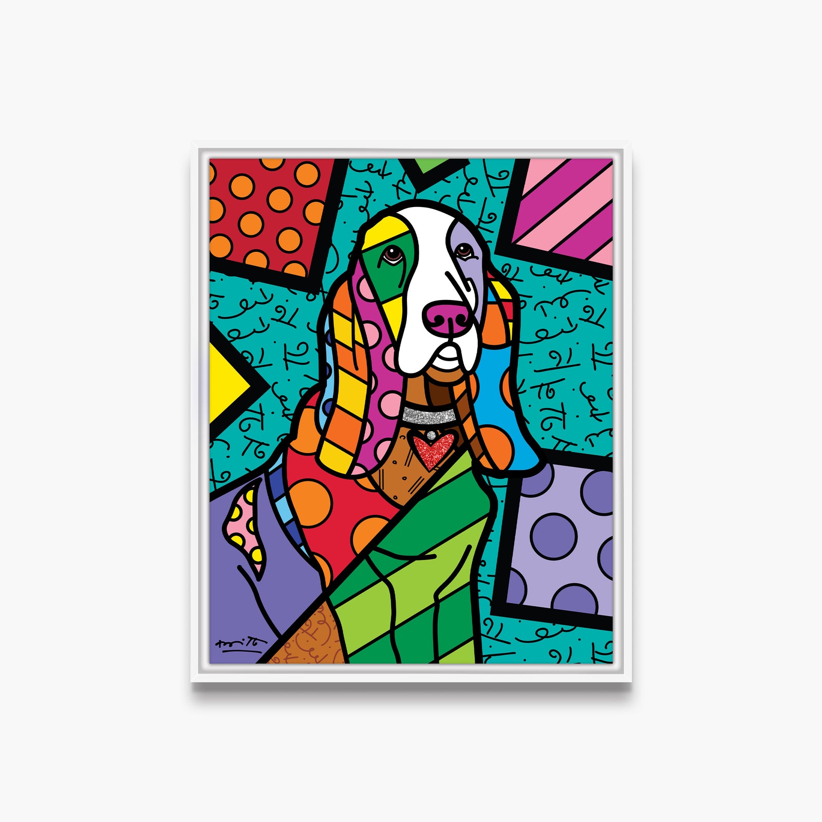 Basset Hound (Our Best Friends Collection) - Limited Edition Print