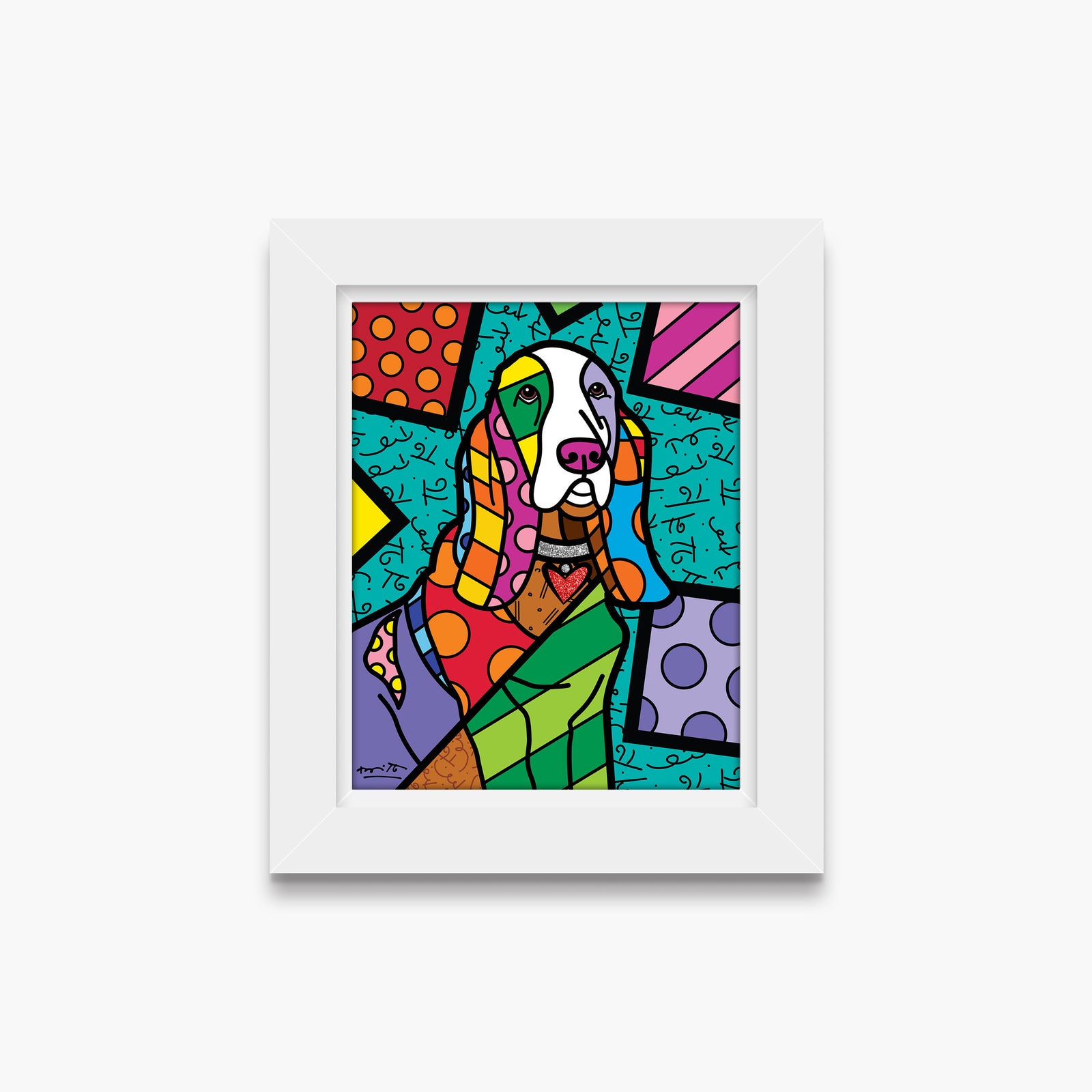 Basset Hound (Our Best Friends Collection) - Limited Edition Print
