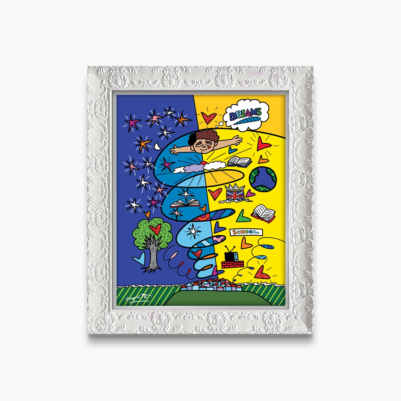 growing up collection limited edition artistic colorful design collectible