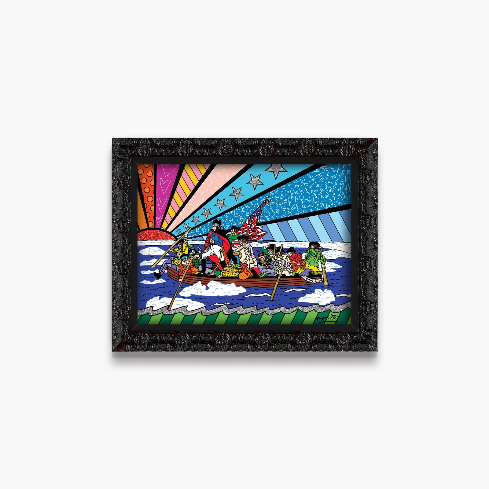 the crossing of the delaware colorful decorative collectible gift idea