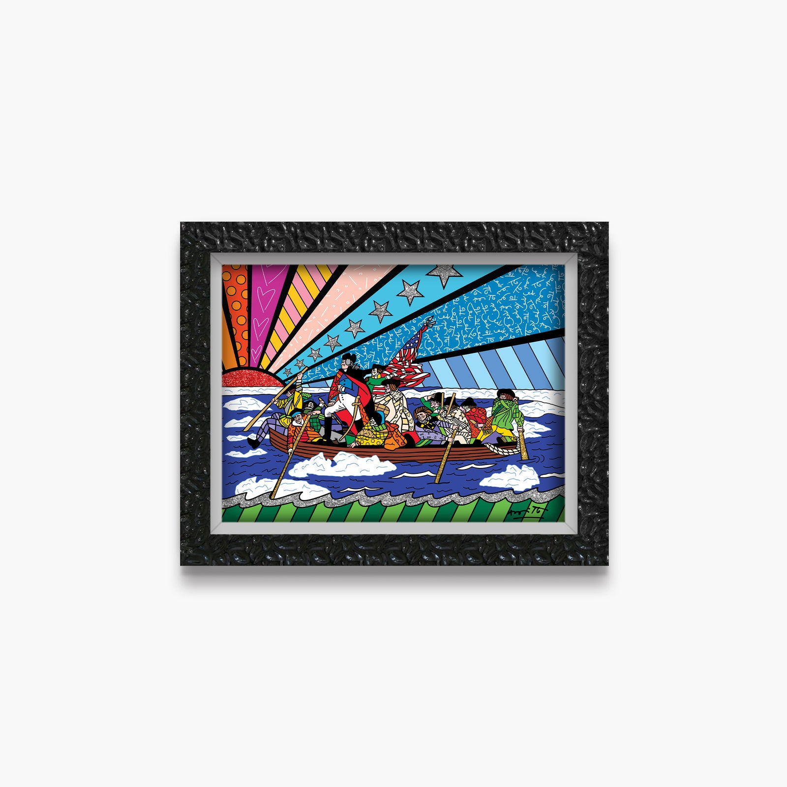 the crossing of the delaware colorful decorative collectible gift idea