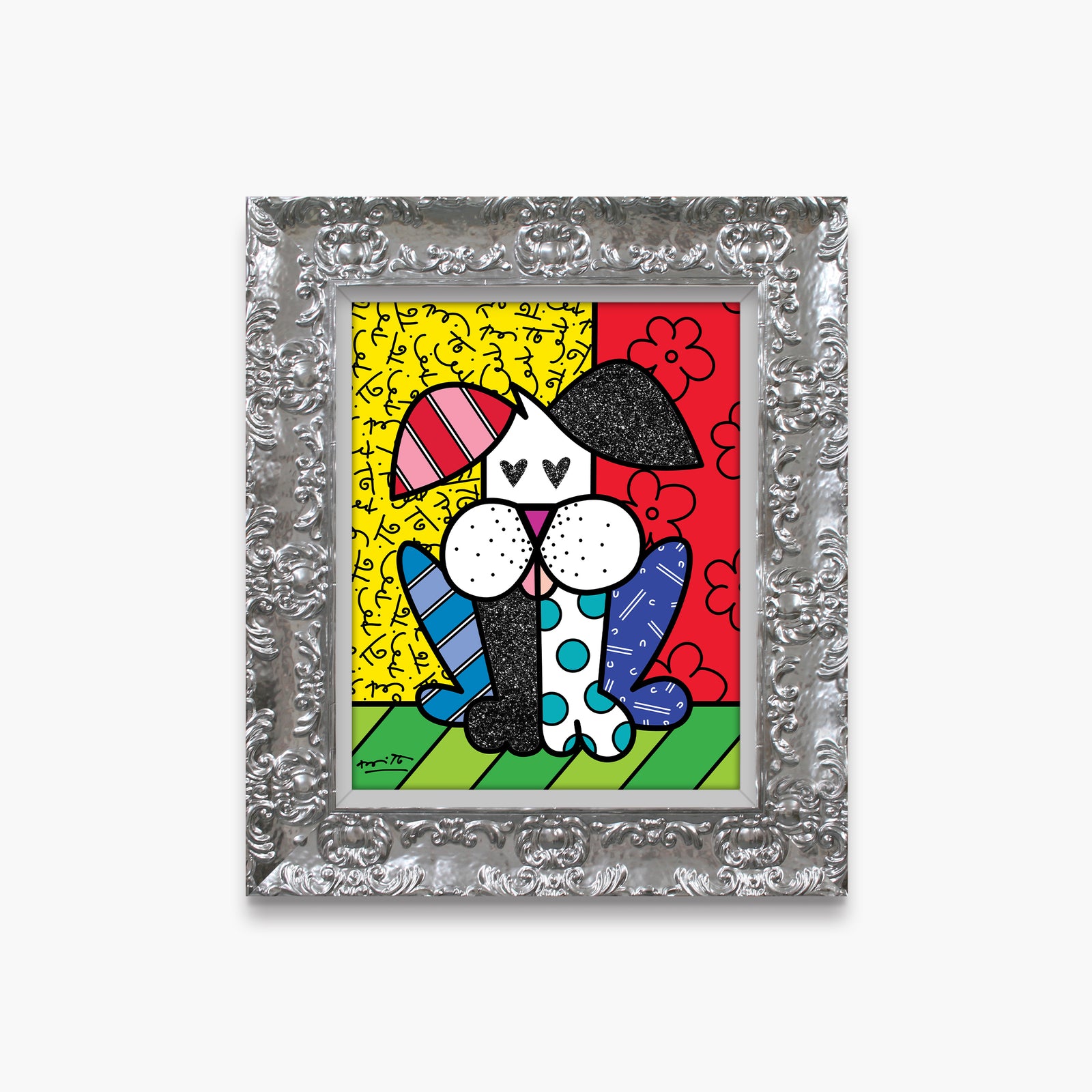 puppy love limited edition print colorful decorative collectible gift idea