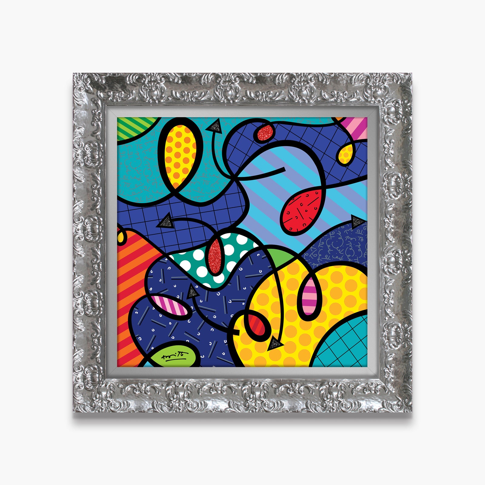 one direction limited edition print artistic colorful design collectible