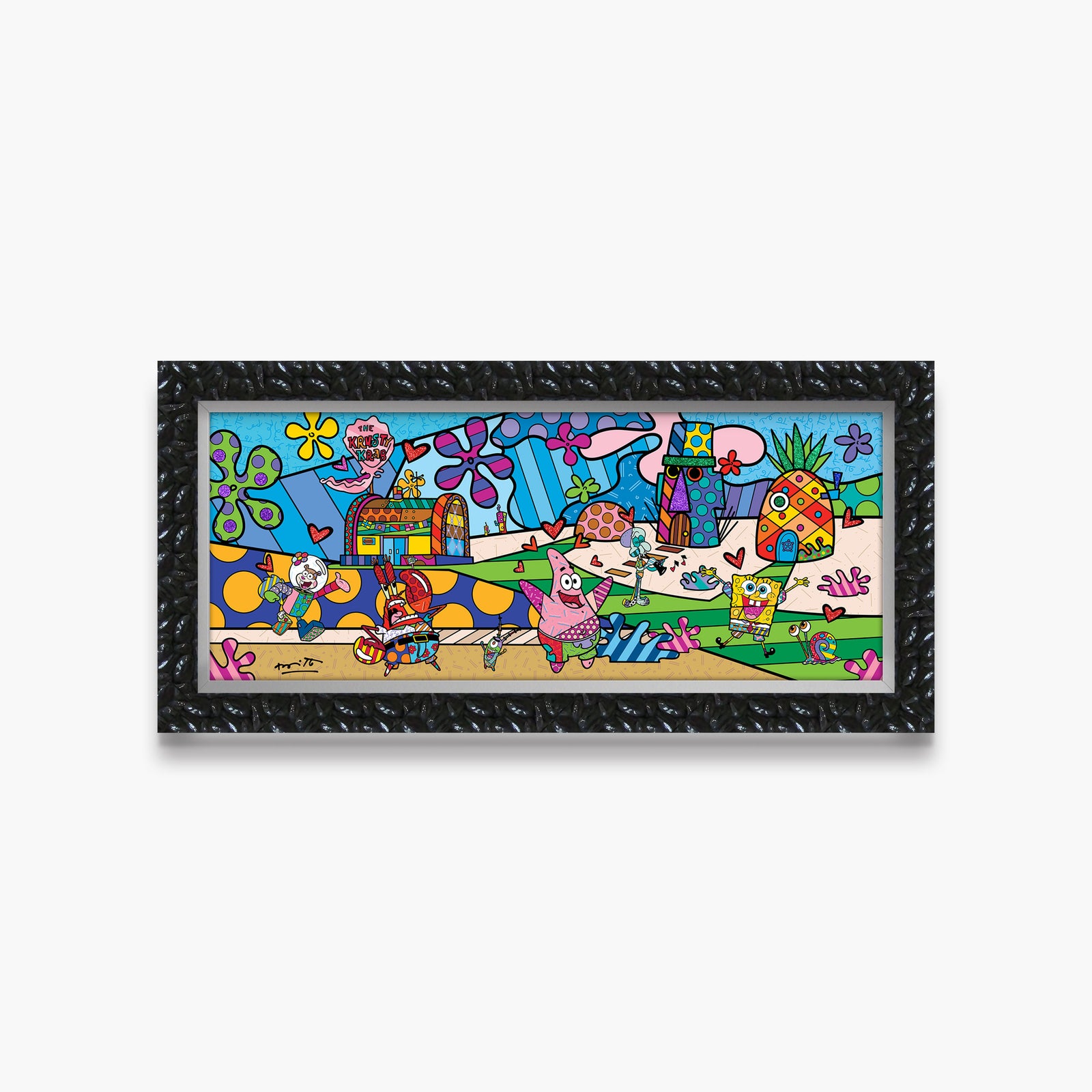 Bikini Bottom - Sponebob By Britto - Limited Edition Print