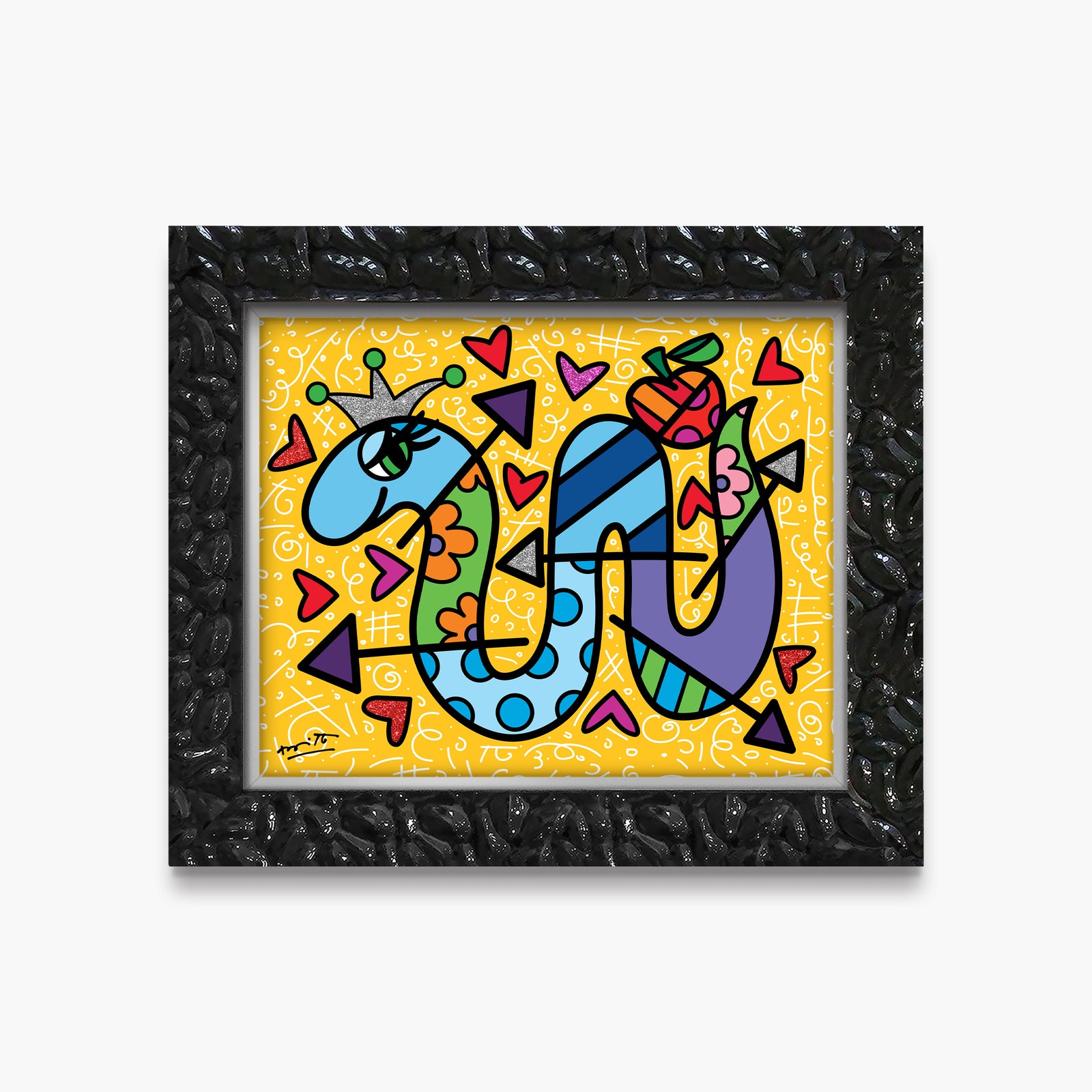 Romero Britto another temptation limited edition print contemporary pop art piece