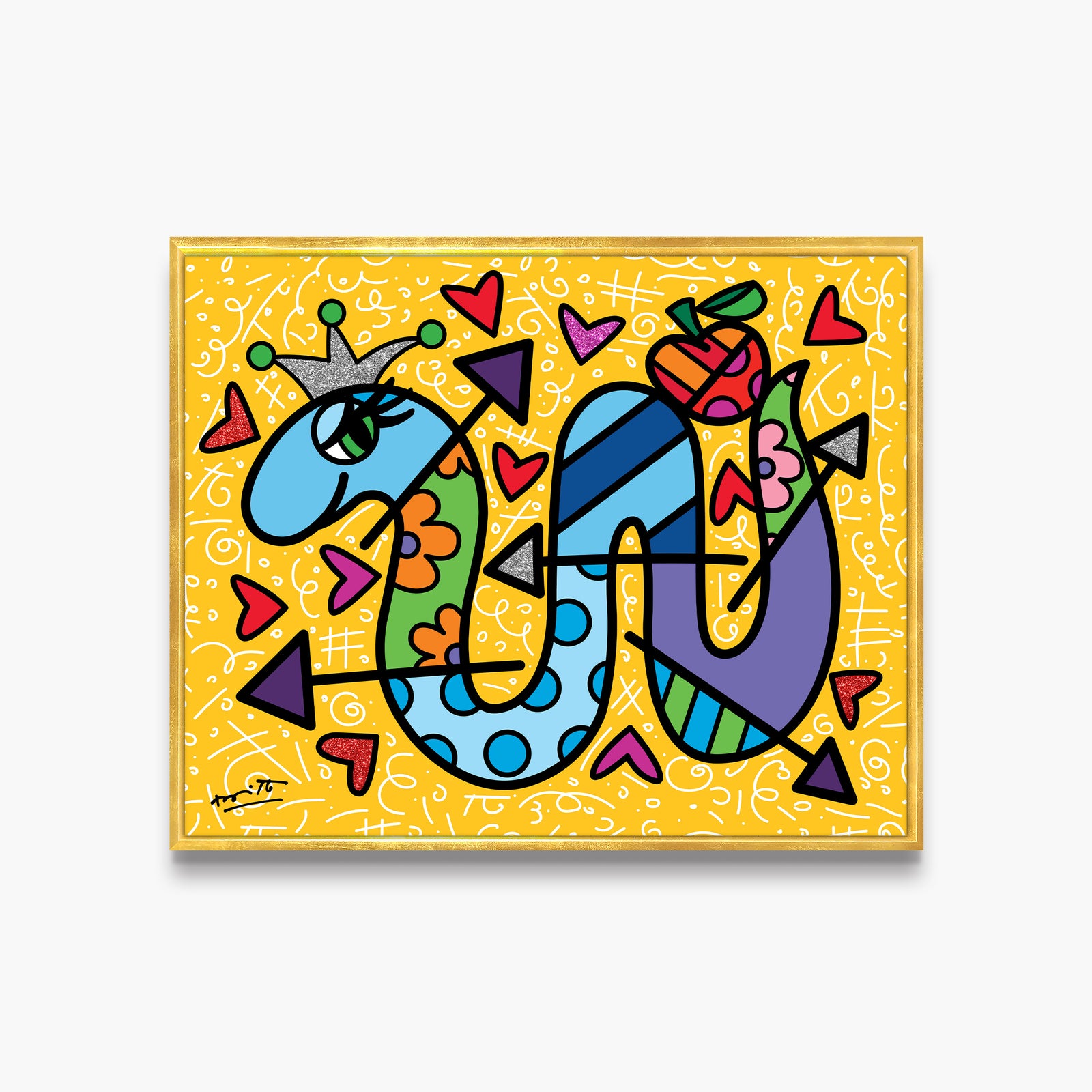 another temptation limited edition print artistic colorful design collectible