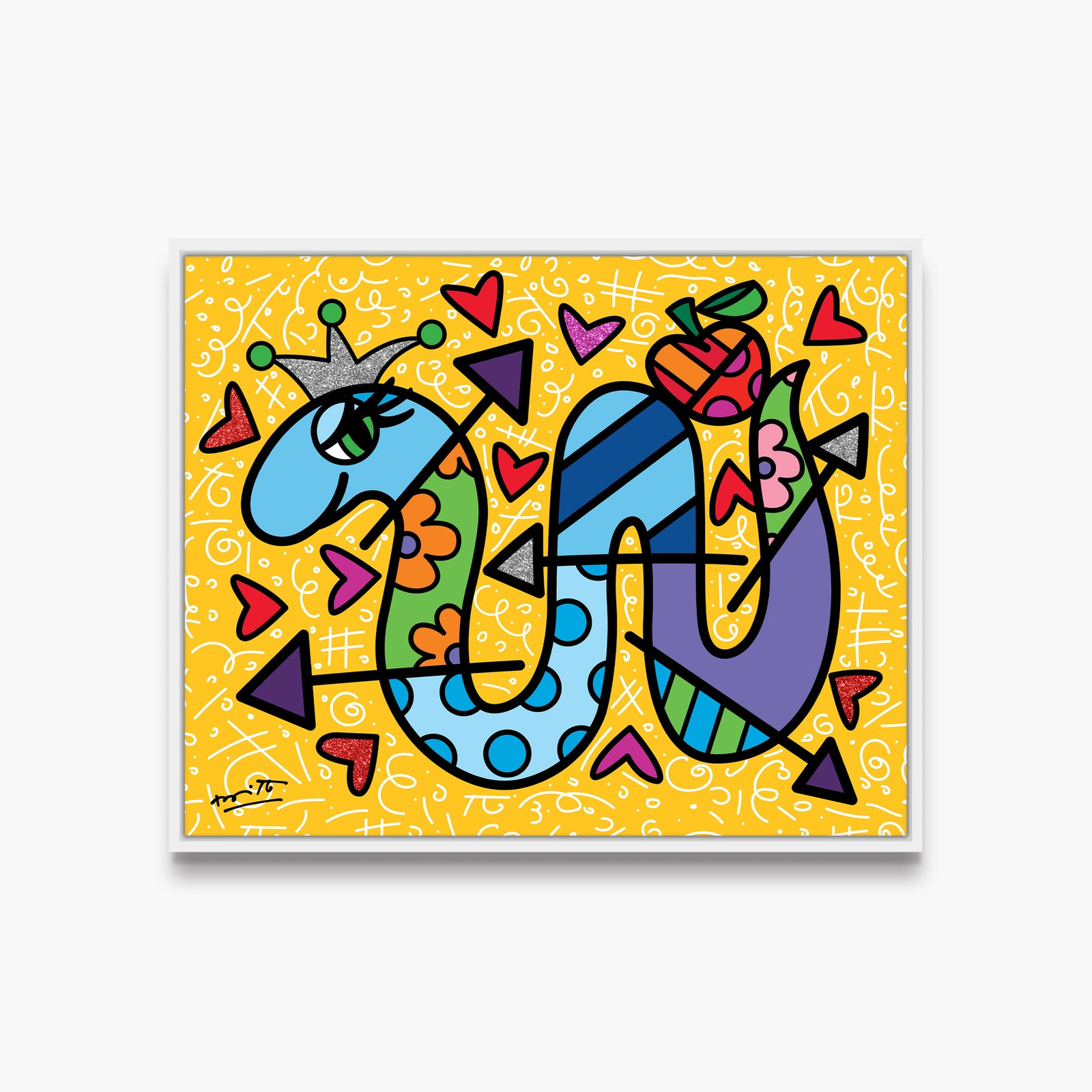 modern pop art another temptation limited edition print vibrant home decor