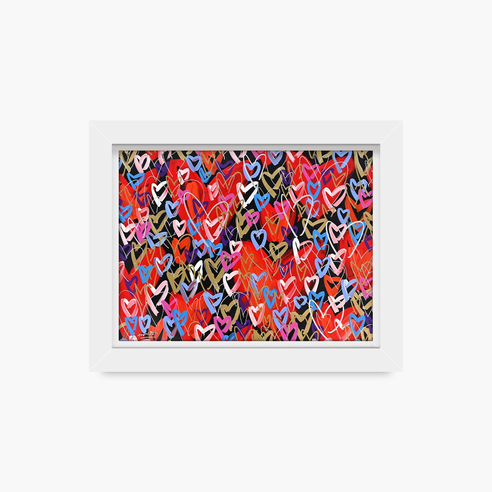 modern pop art loads of love limited edition vibrant home decor