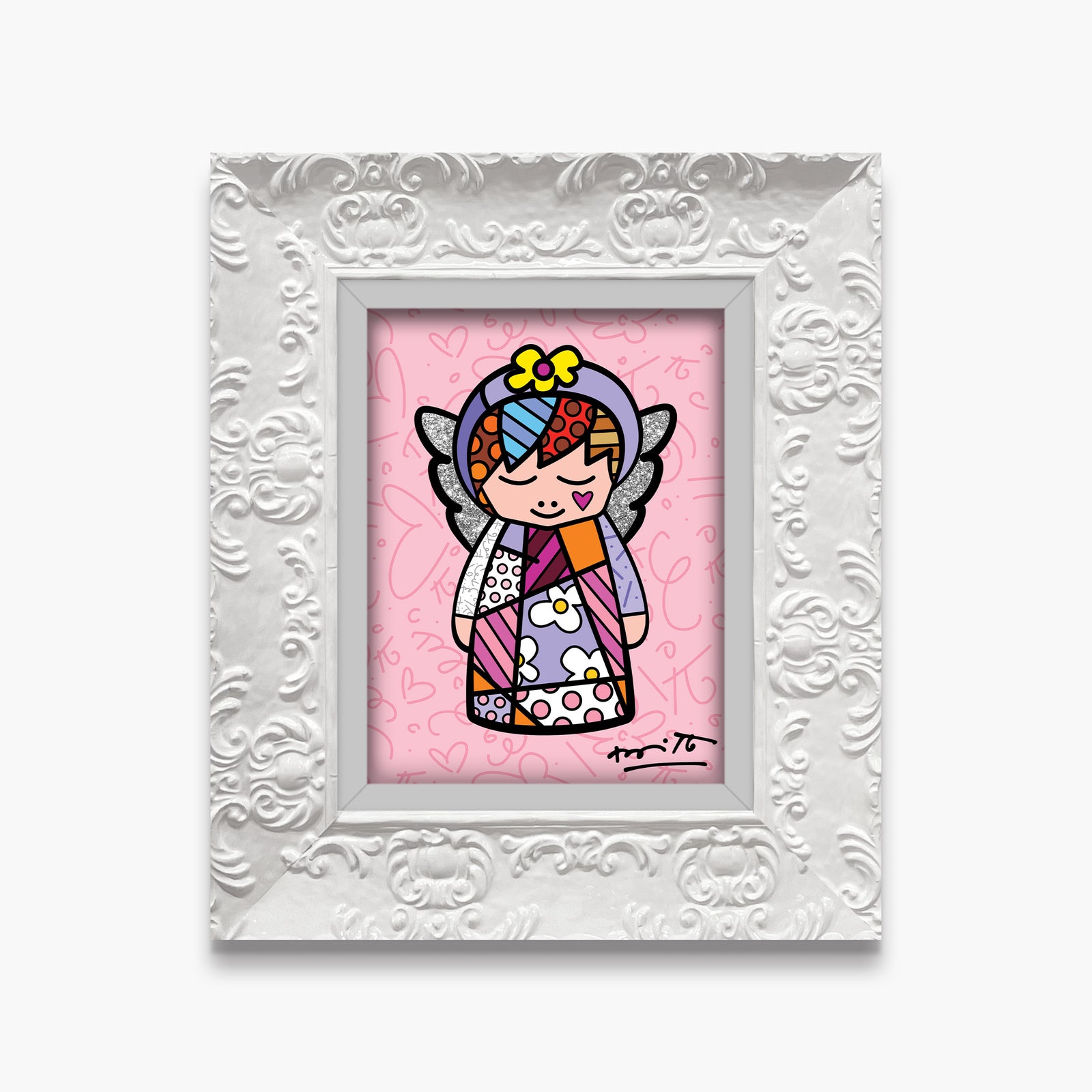its a girl limited edition artistic colorful design collectible