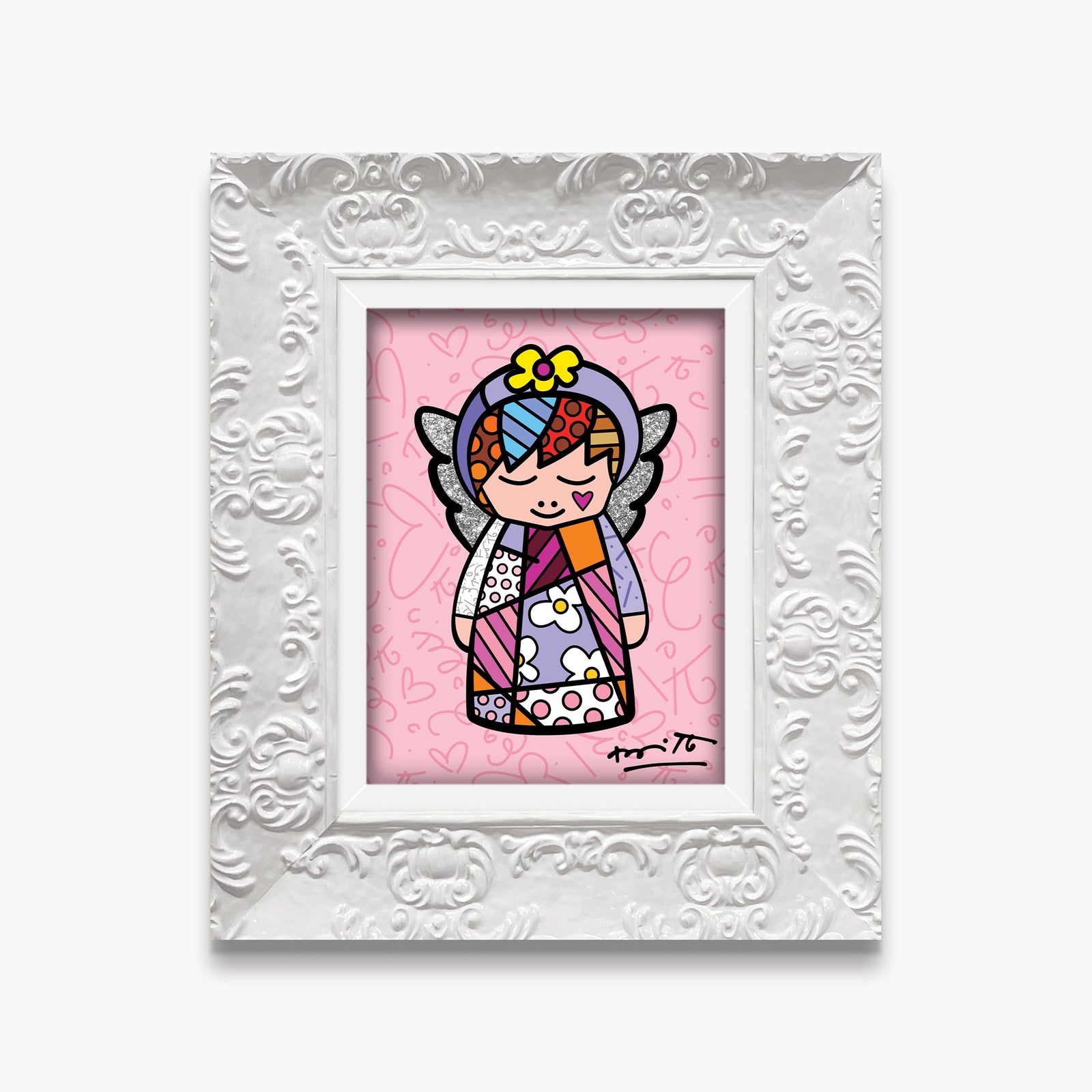 modern pop art its a girl limited edition vibrant home decor