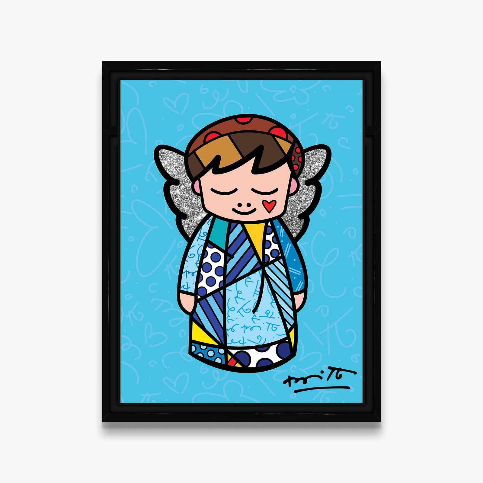 Romero Britto its a boy limited edition colorful pop art design