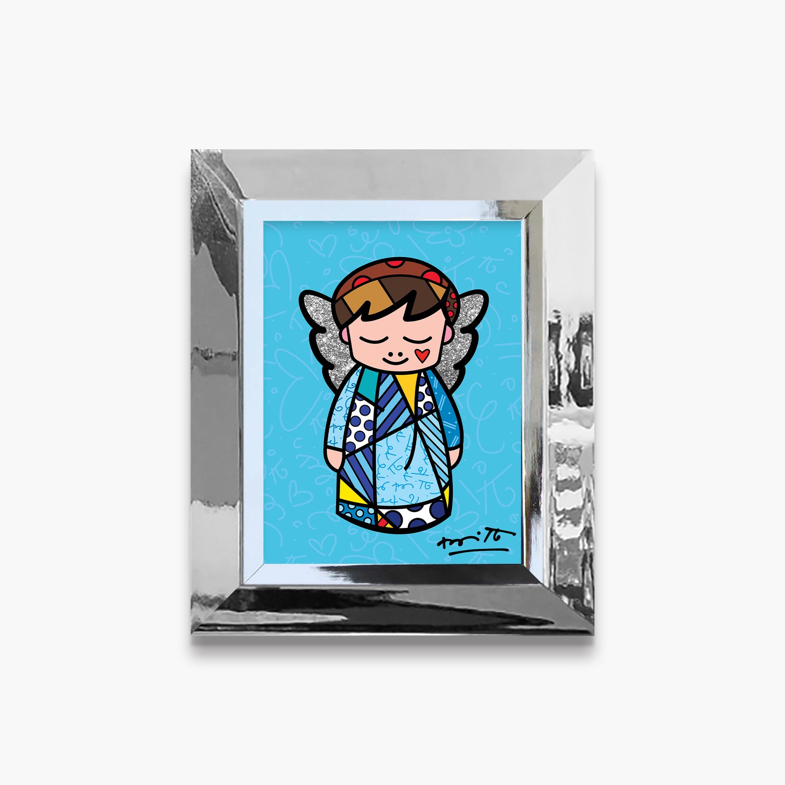 Romero Britto its a boy limited edition contemporary pop art piece