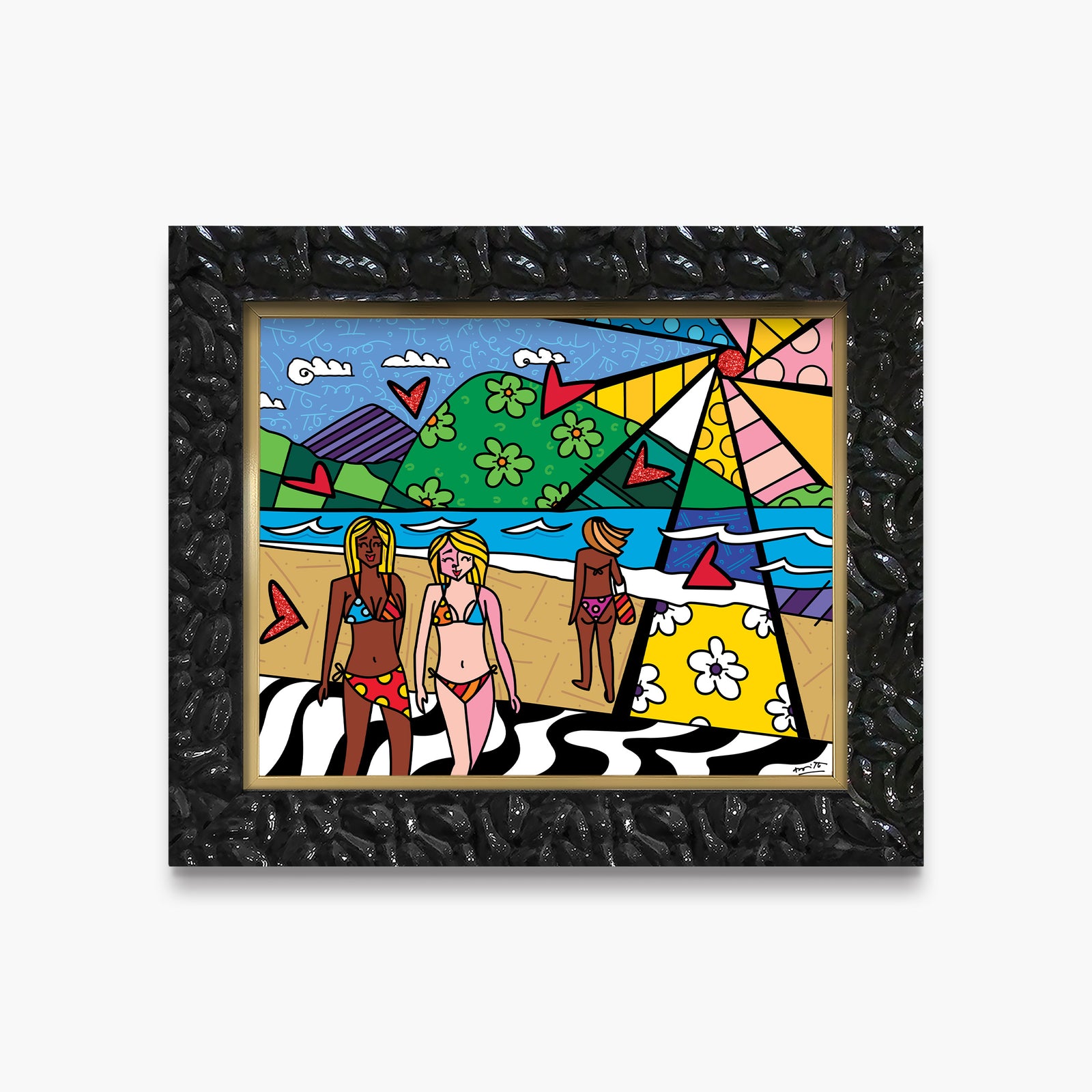 copacabana limited edition print colorful decorative collectible gift idea
