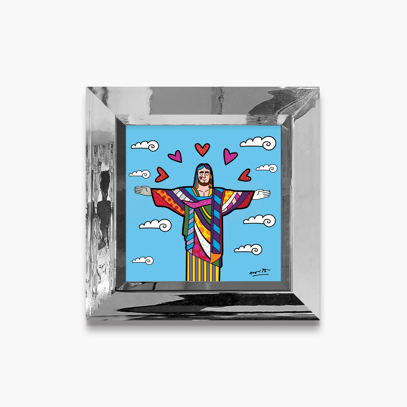christ the redeemer limited edition colorful decorative collectible gift idea