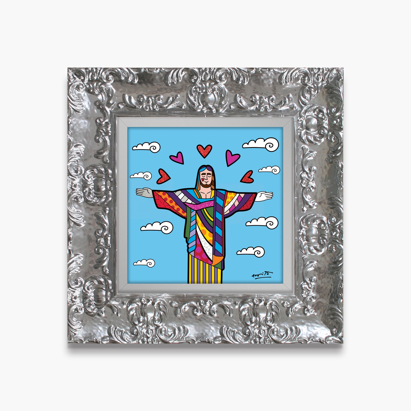 christ the redeemer limited edition colorful decorative collectible gift idea