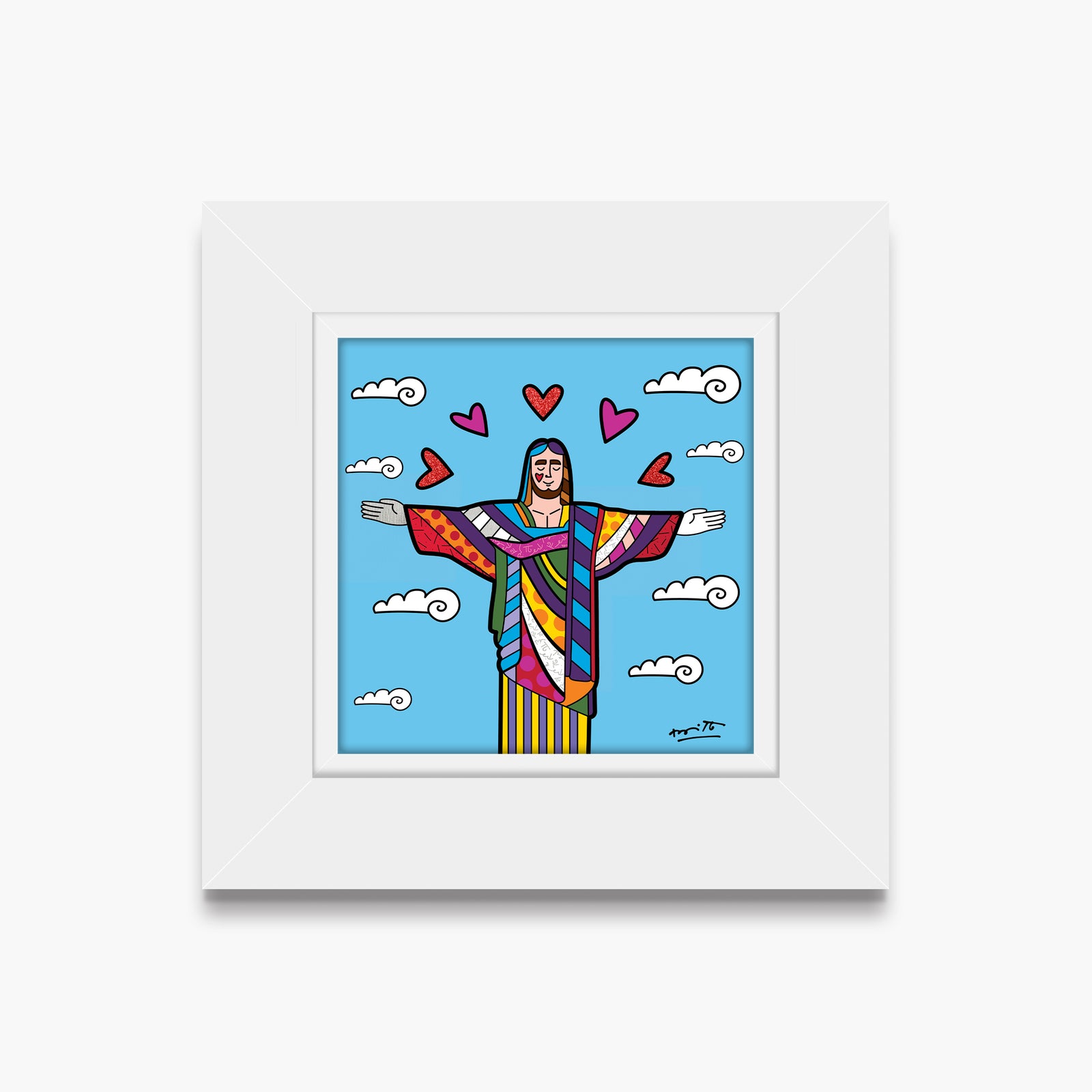 christ the redeemer limited edition colorful decorative collectible gift idea
