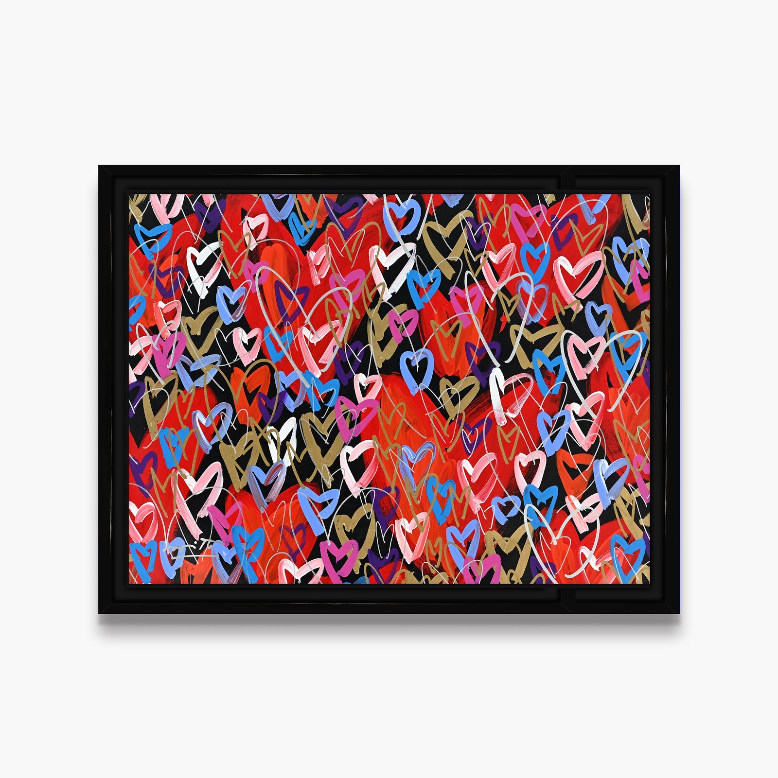 modern pop art loads of love limited edition vibrant home decor