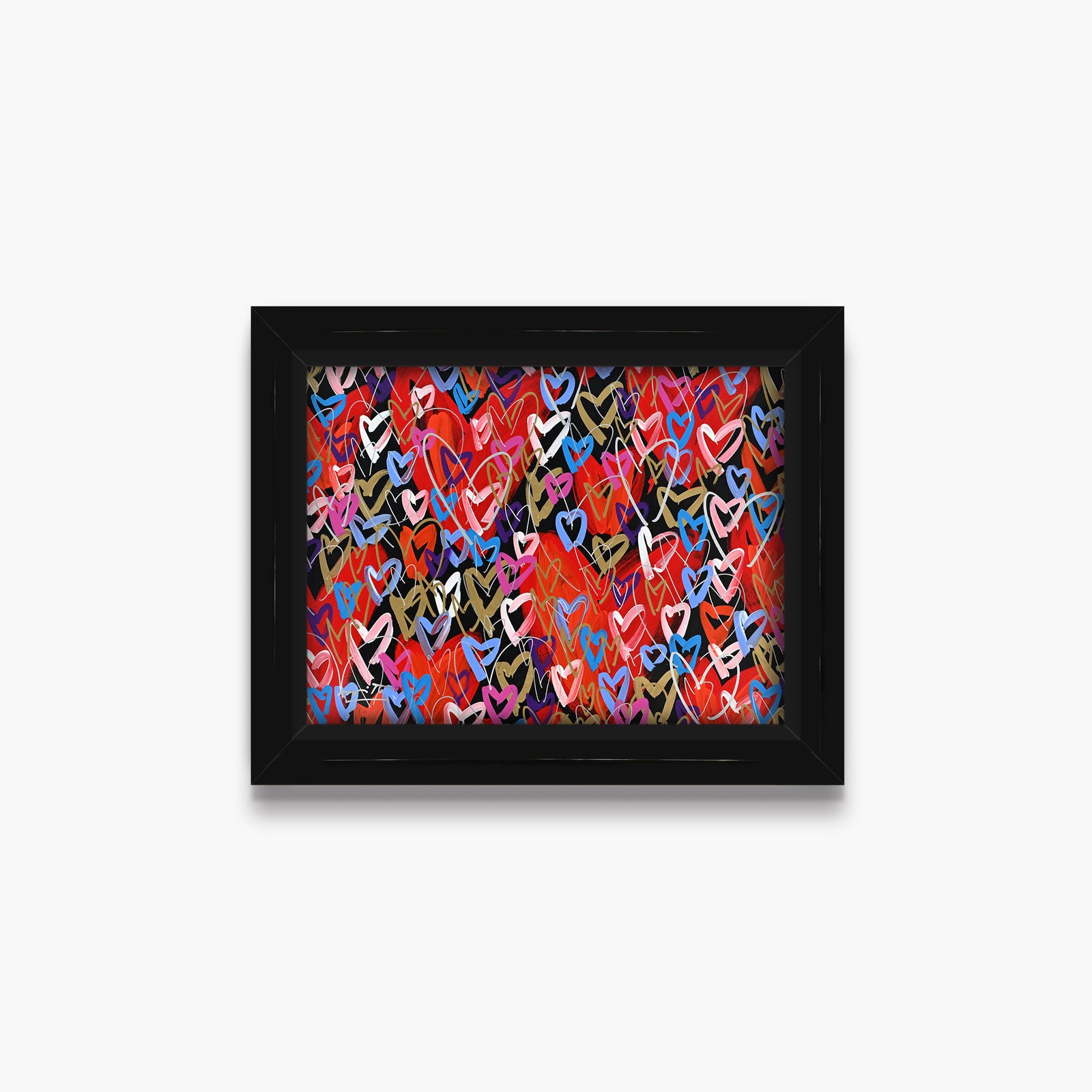 Romero Britto loads of love limited edition colorful pop art design