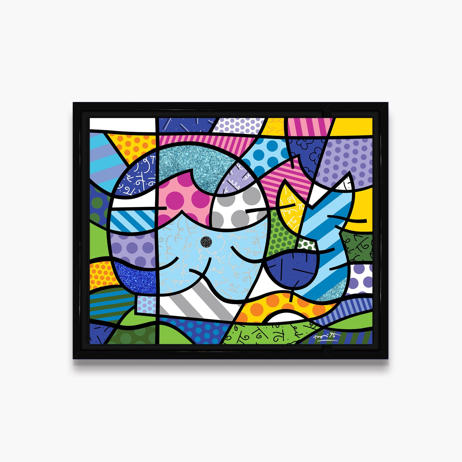 free willy limited edition print artistic colorful design collectible