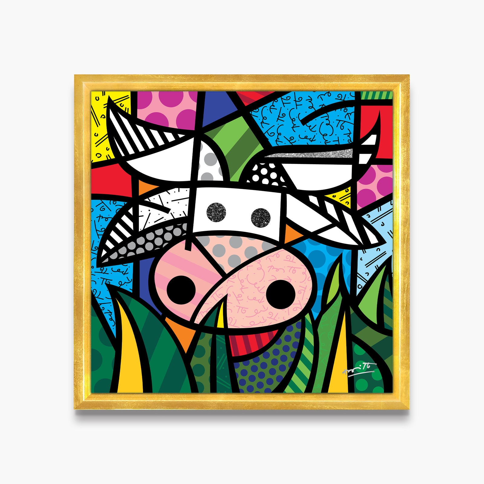 ranch limited edition print artistic colorful design collectible