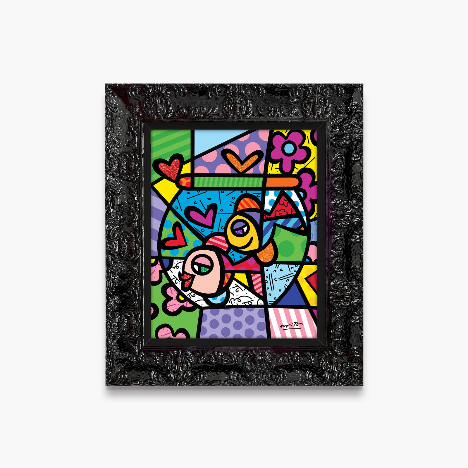 bowl of romance limited edition colorful decorative collectible gift idea