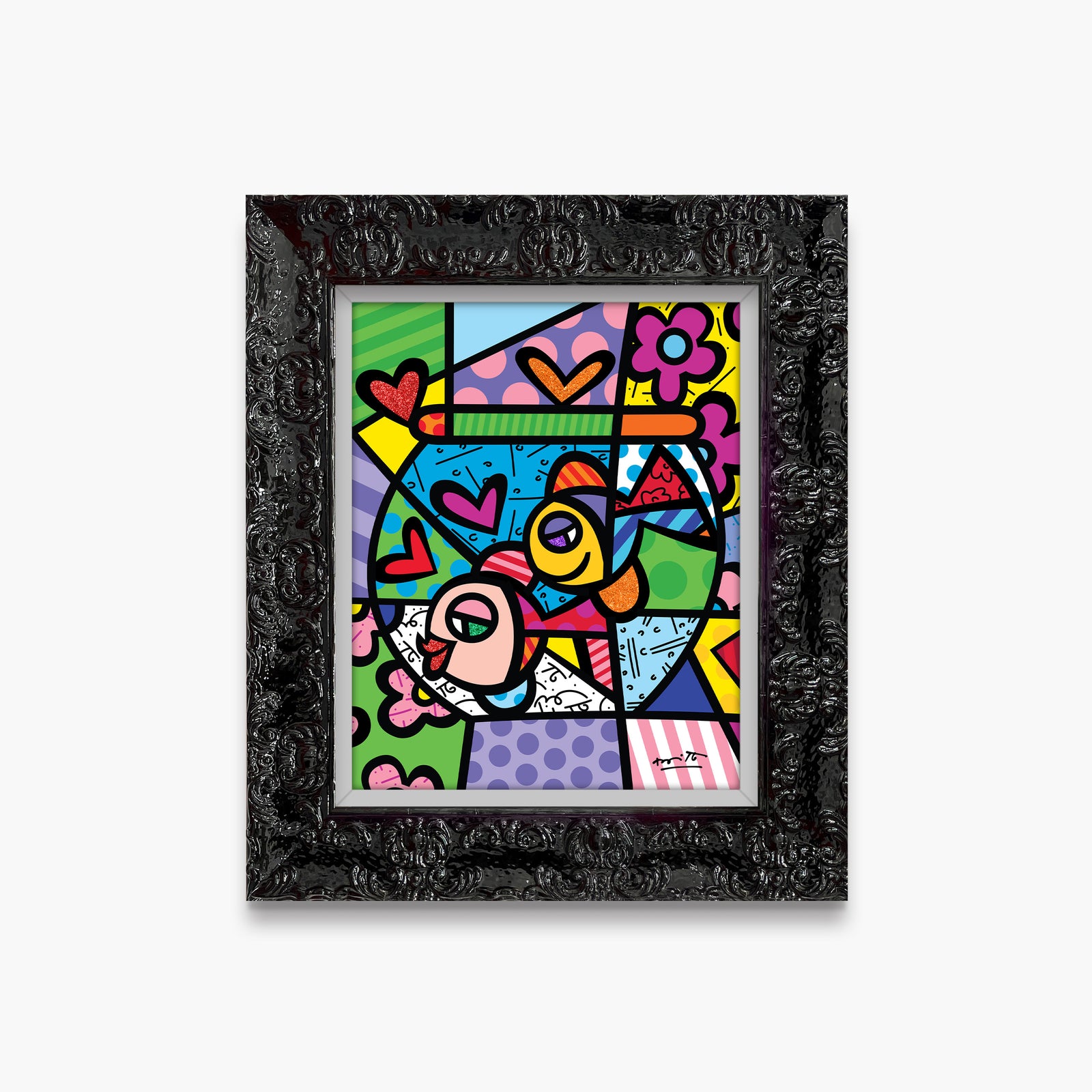 modern pop art bowl of romance limited edition vibrant home decor
