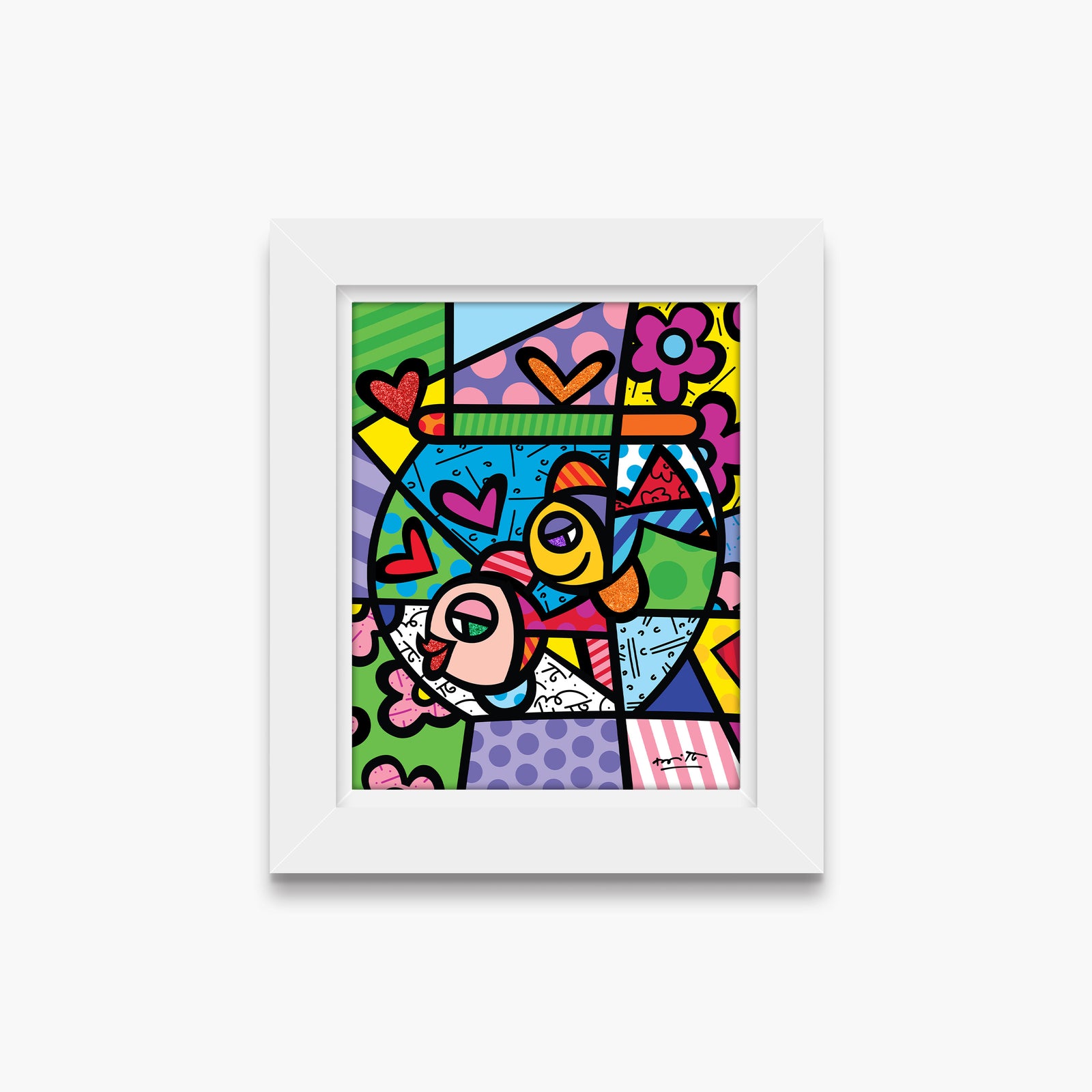 modern pop art bowl of romance limited edition vibrant home decor