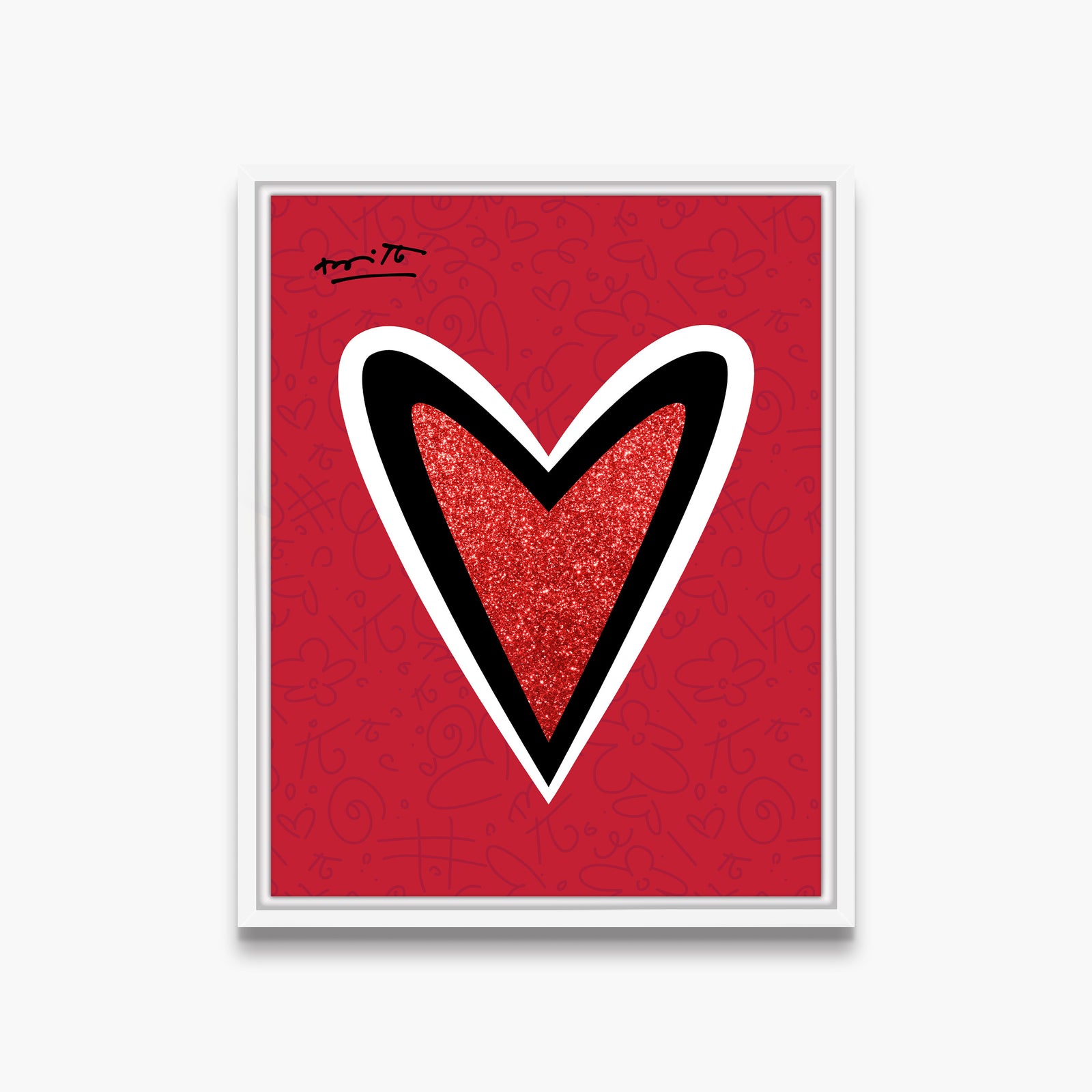 just love me limited edition artistic colorful design collectible