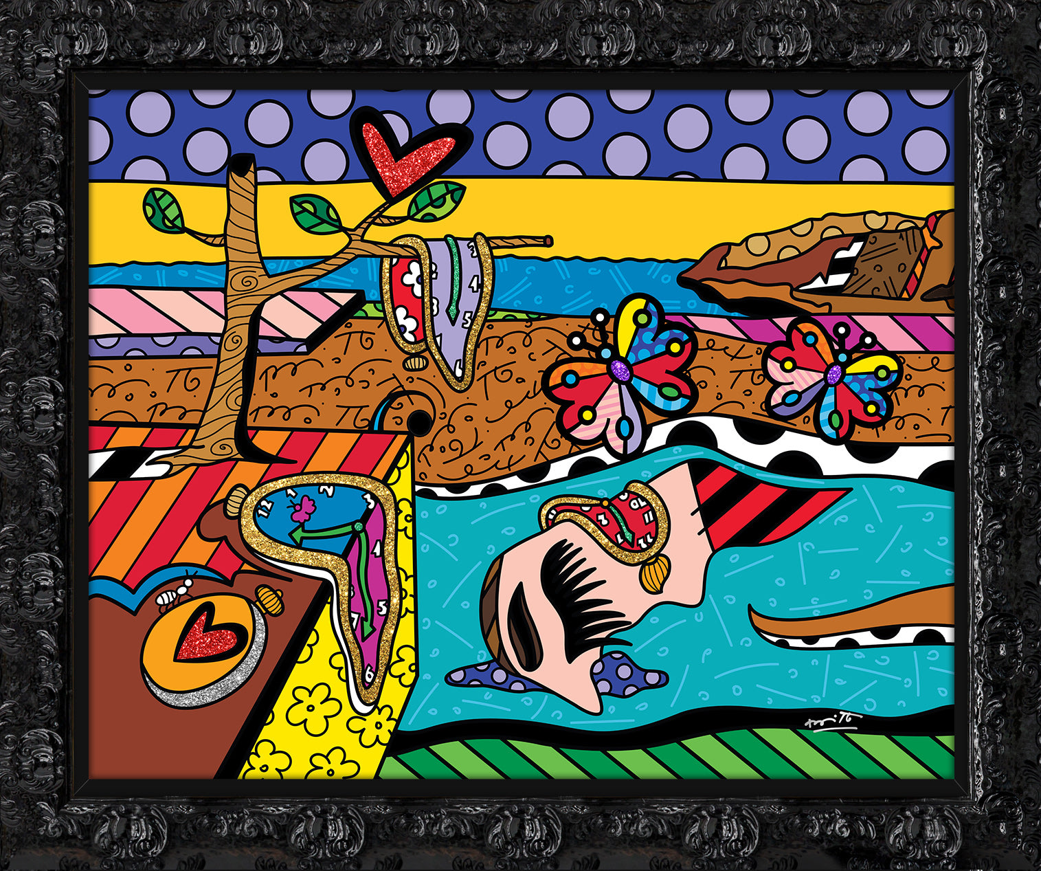 surreal love limited edition print colorful decorative collectible gift idea