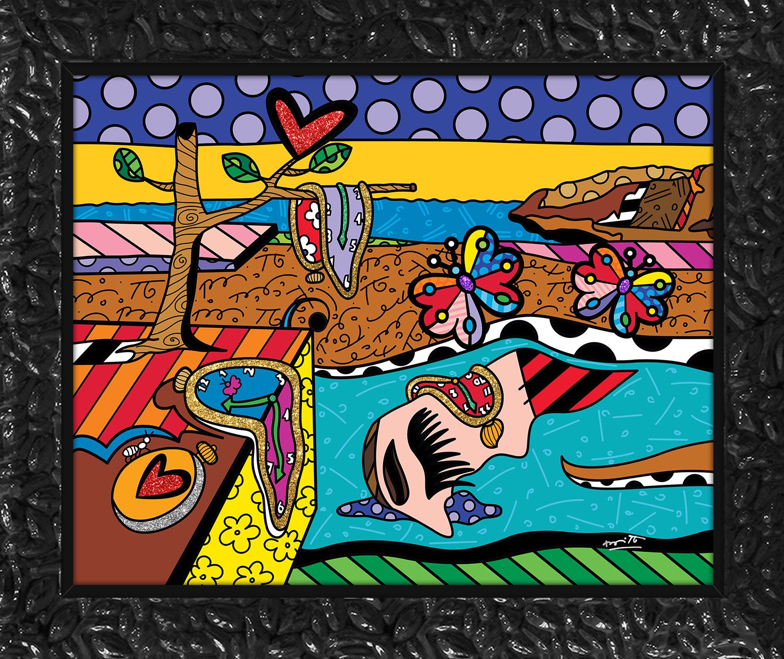 surreal love limited edition print artistic colorful design collectible