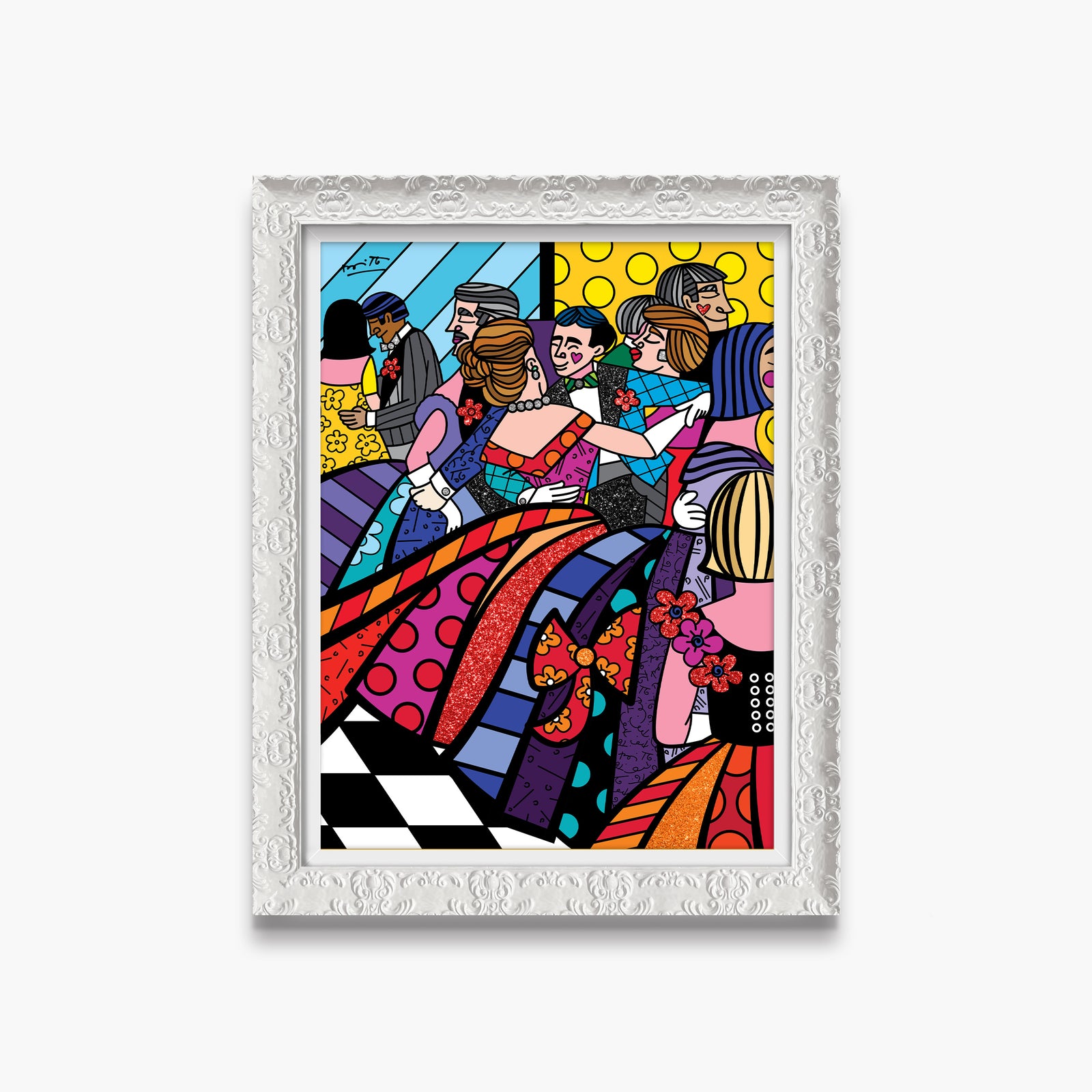 modern pop art 1948 met ball limited edition vibrant home decor