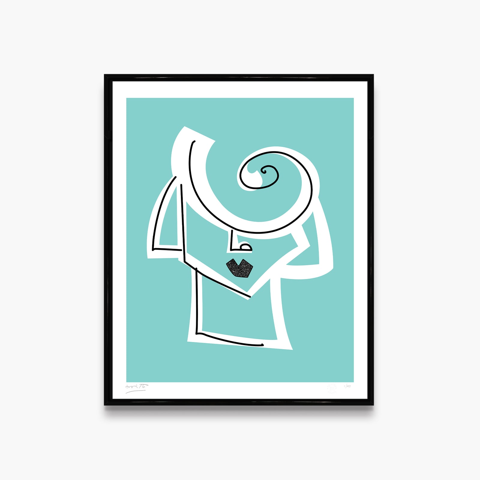 tiffanys limited edition print artistic colorful design collectible