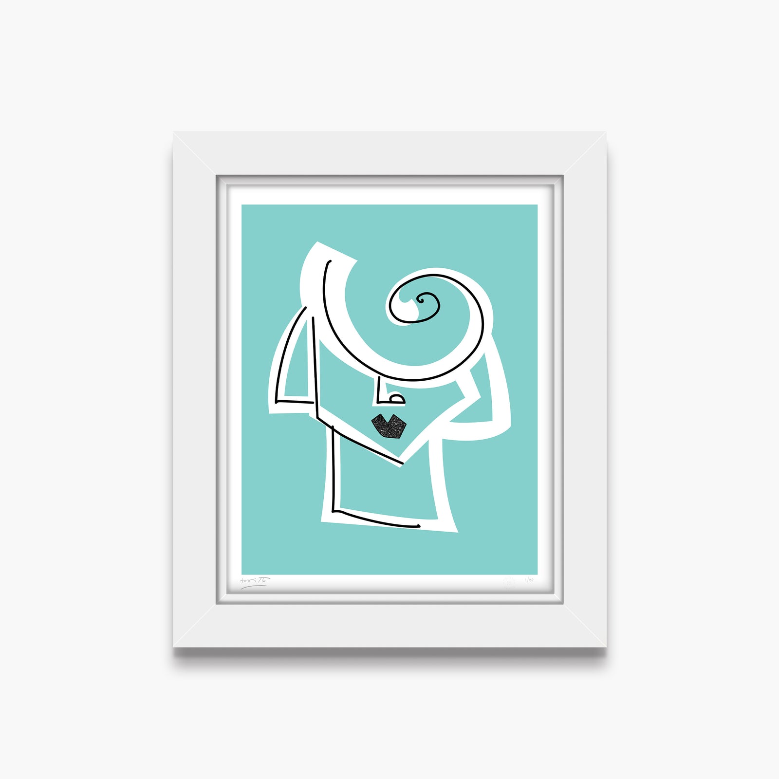modern pop art tiffanys limited edition print vibrant home decor