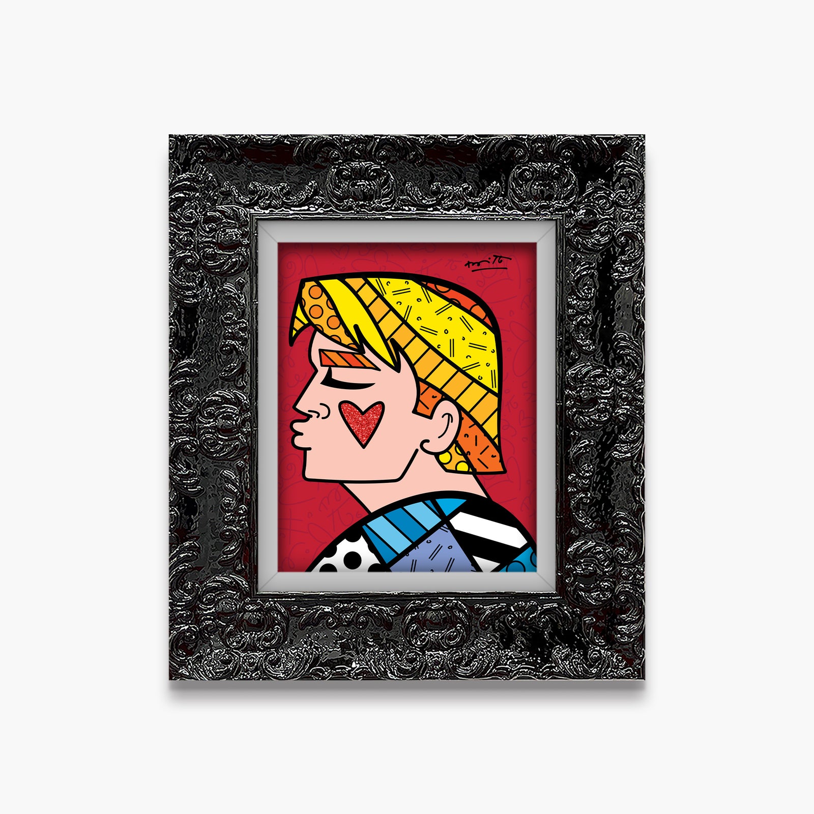 just love me limited edition artistic colorful design collectible