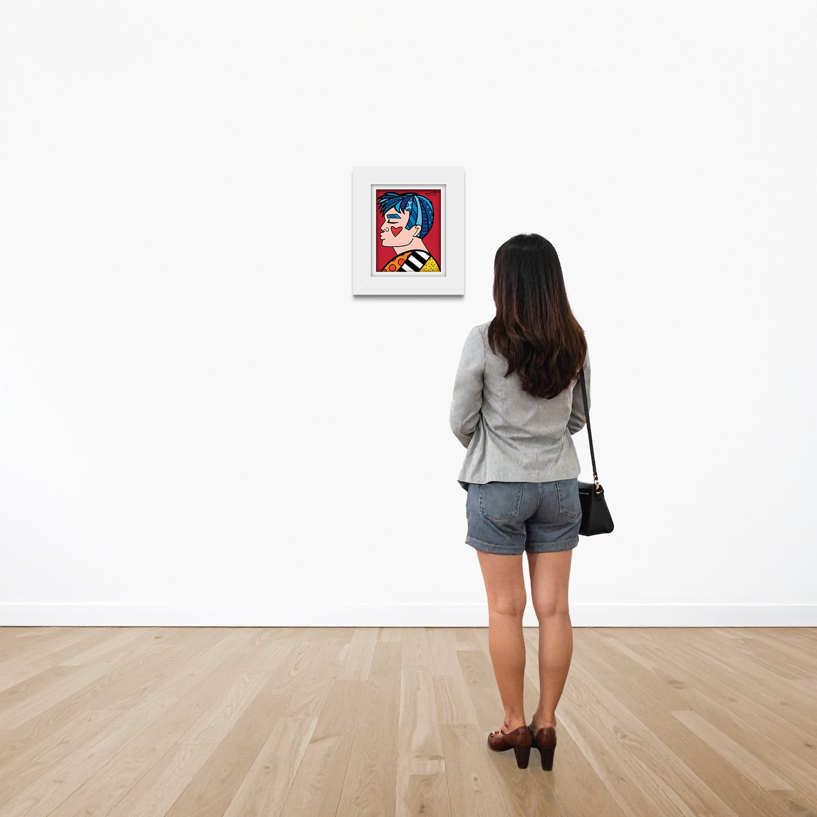 modern pop art just love me limited edition vibrant home decor