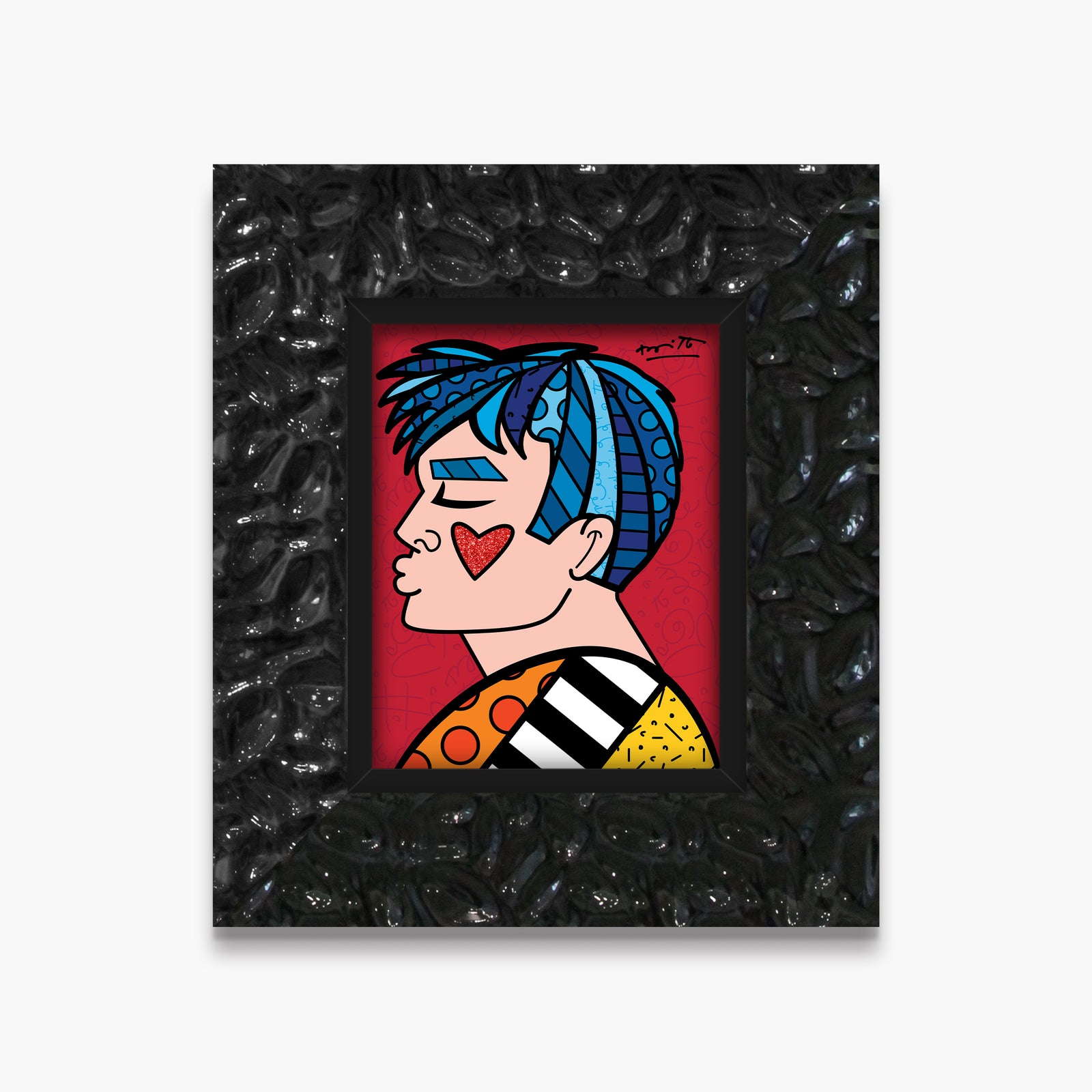 just love me limited edition artistic colorful design collectible