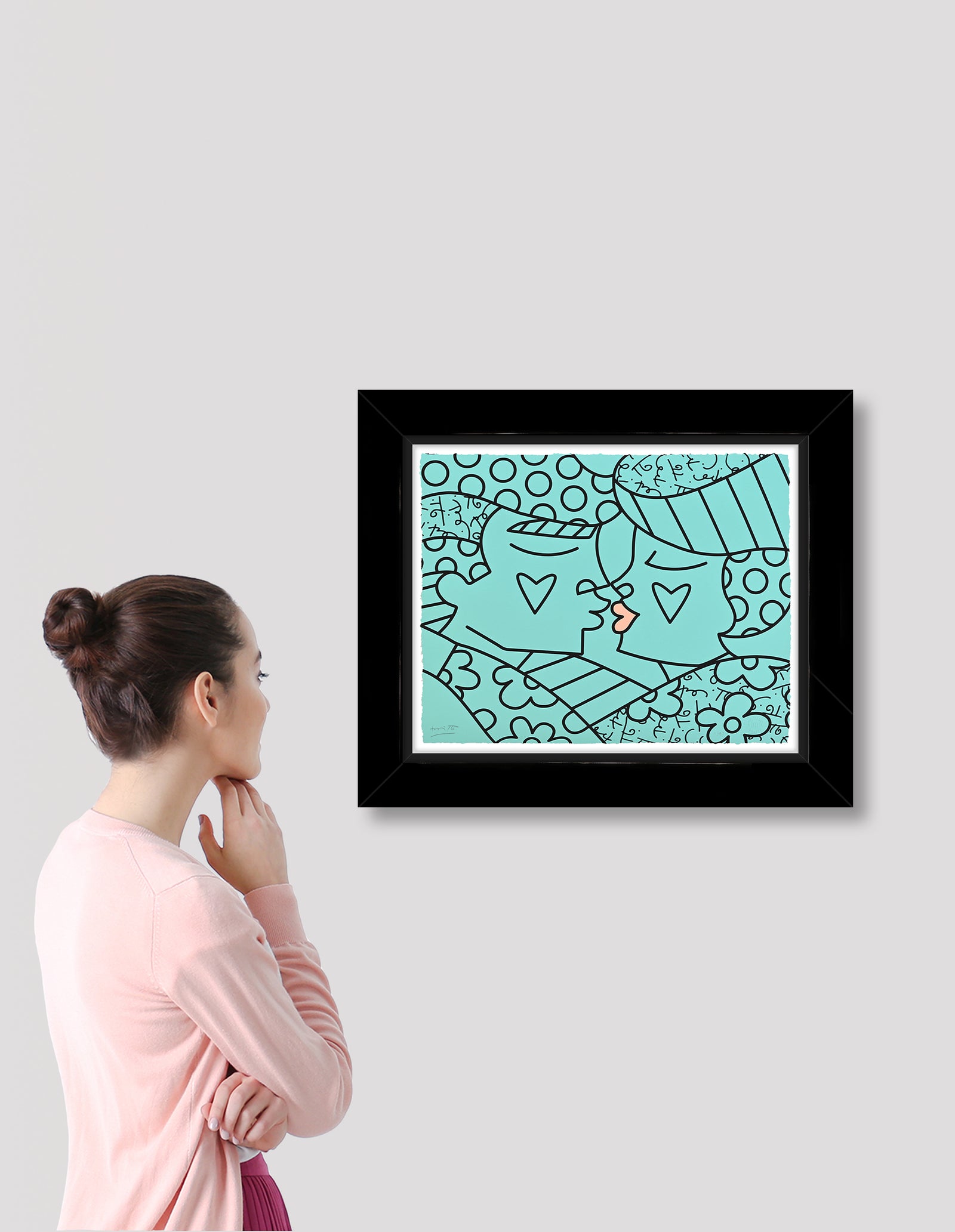 modern pop art eternal limited edition print vibrant home decor