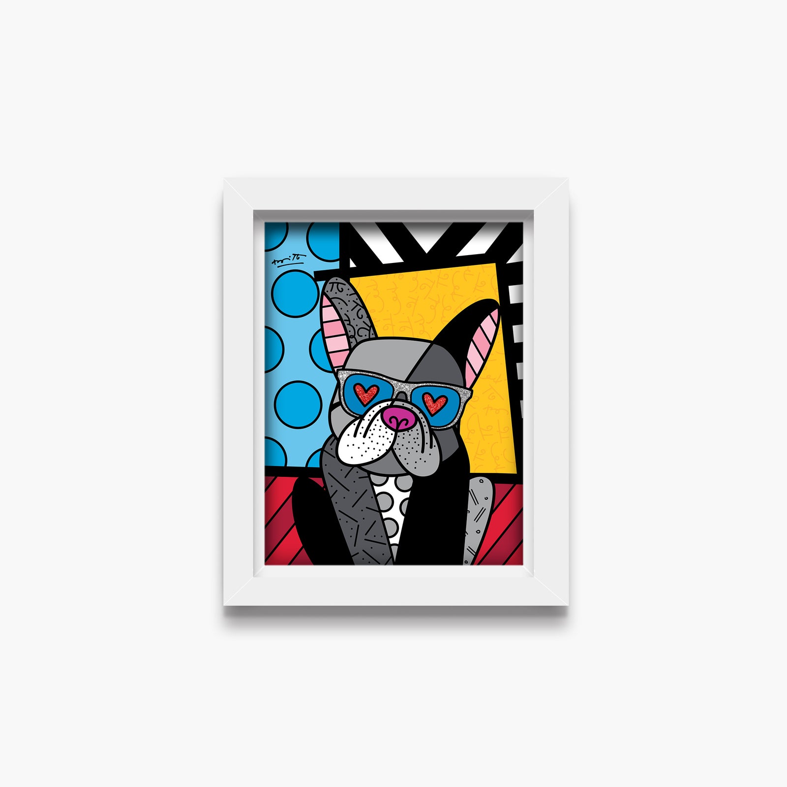 lovable french limited edition print colorful decorative collectible gift idea