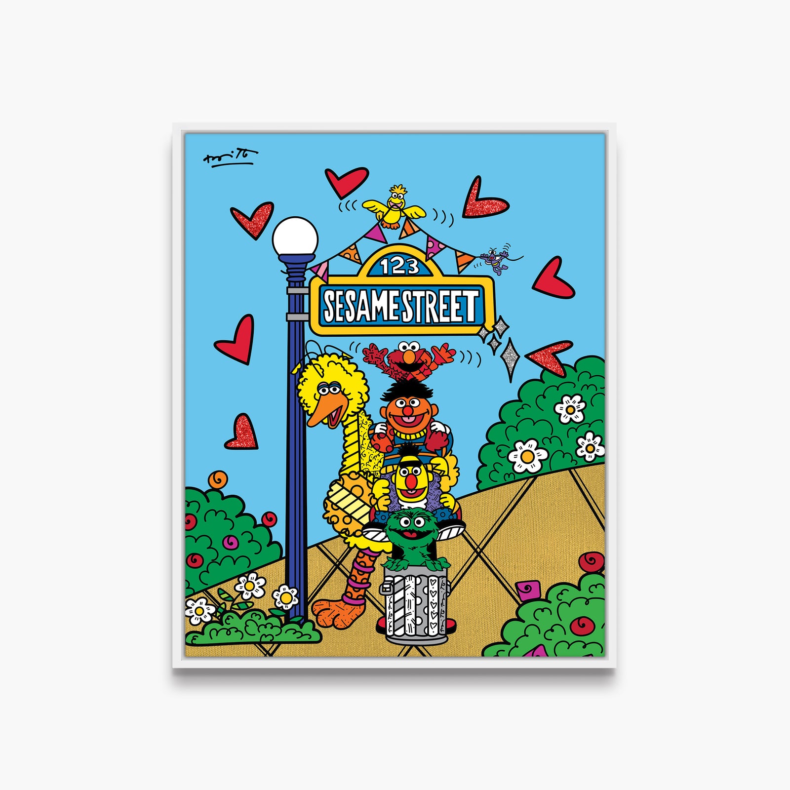 Sesame Street - Sesame Street by Britto - Limited Edition Print