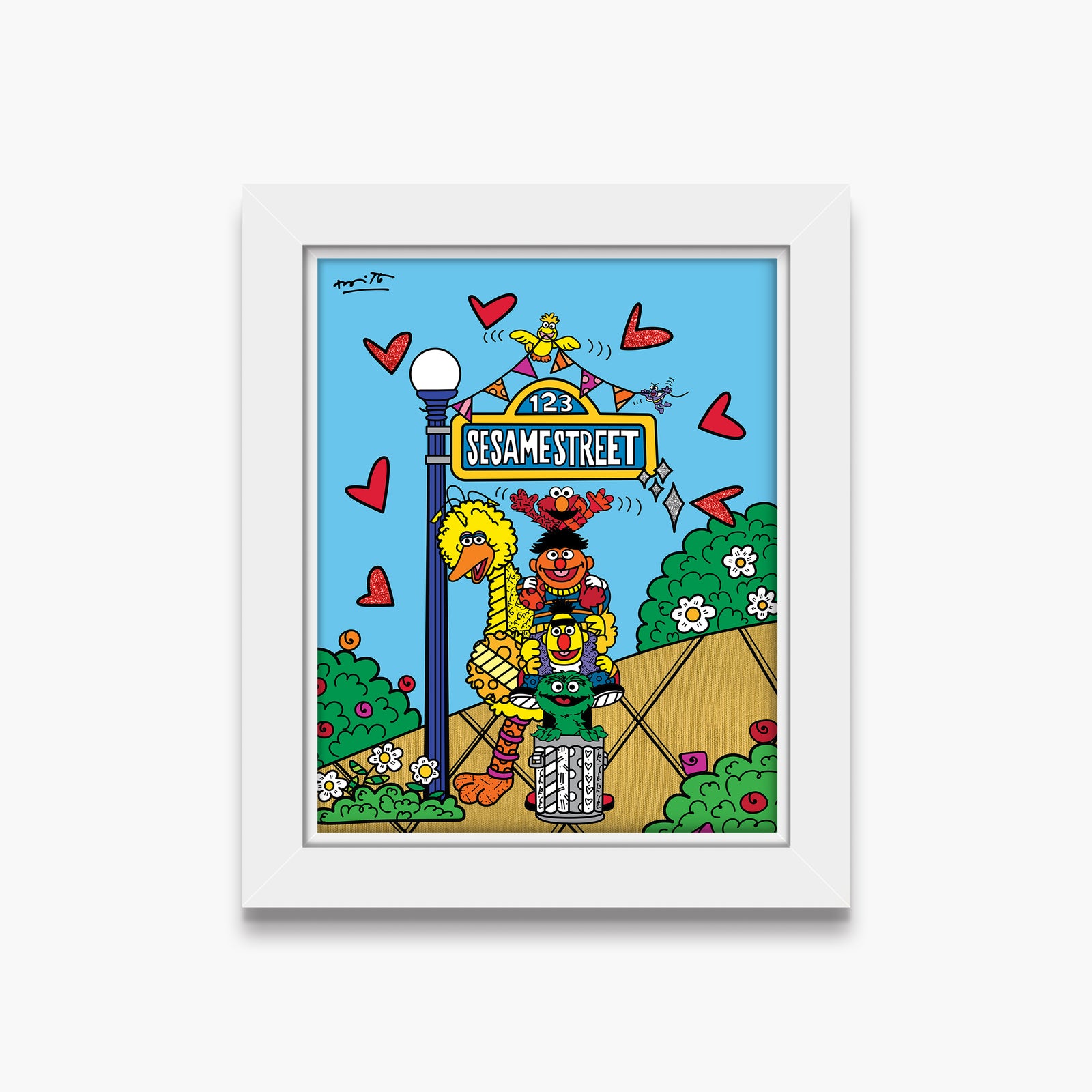 Sesame Street - Sesame Street by Britto - Limited Edition Print