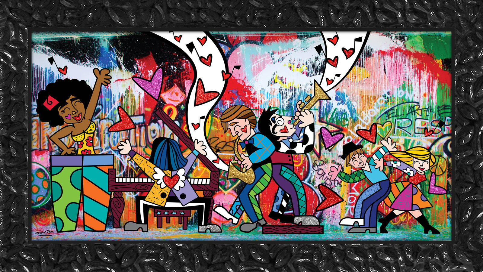 bohemian rhapsody limited edition print artistic colorful design collectible