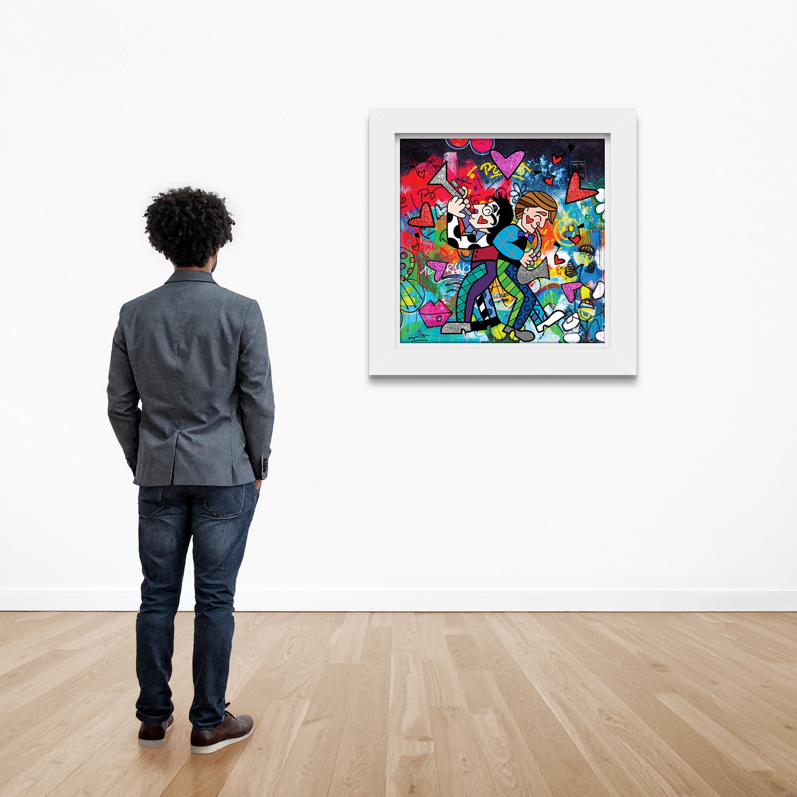 modern pop art all that jazz limited edition vibrant home decor