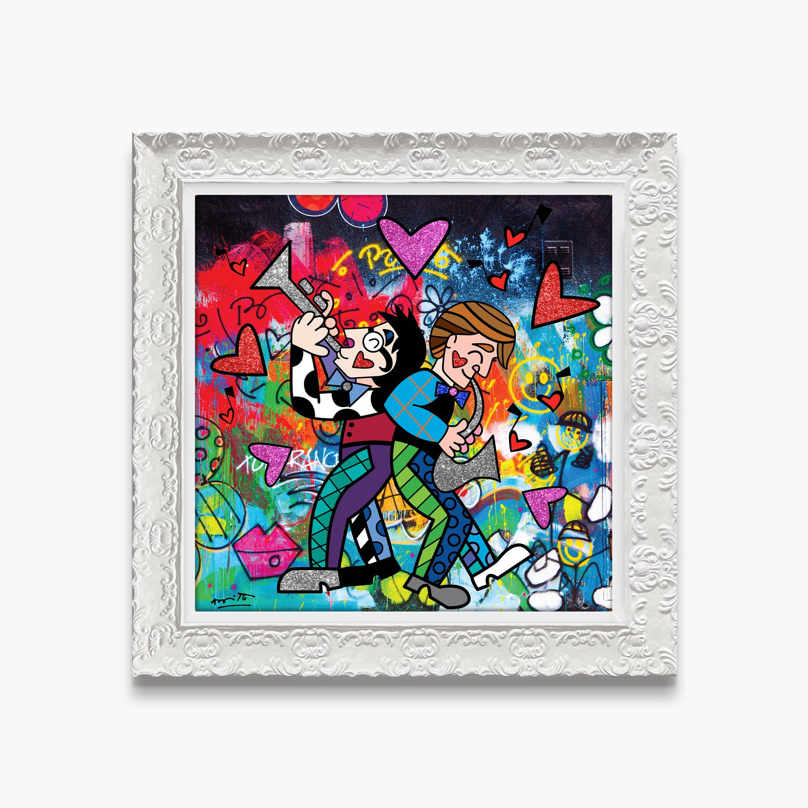 all that jazz limited edition artistic colorful design collectible