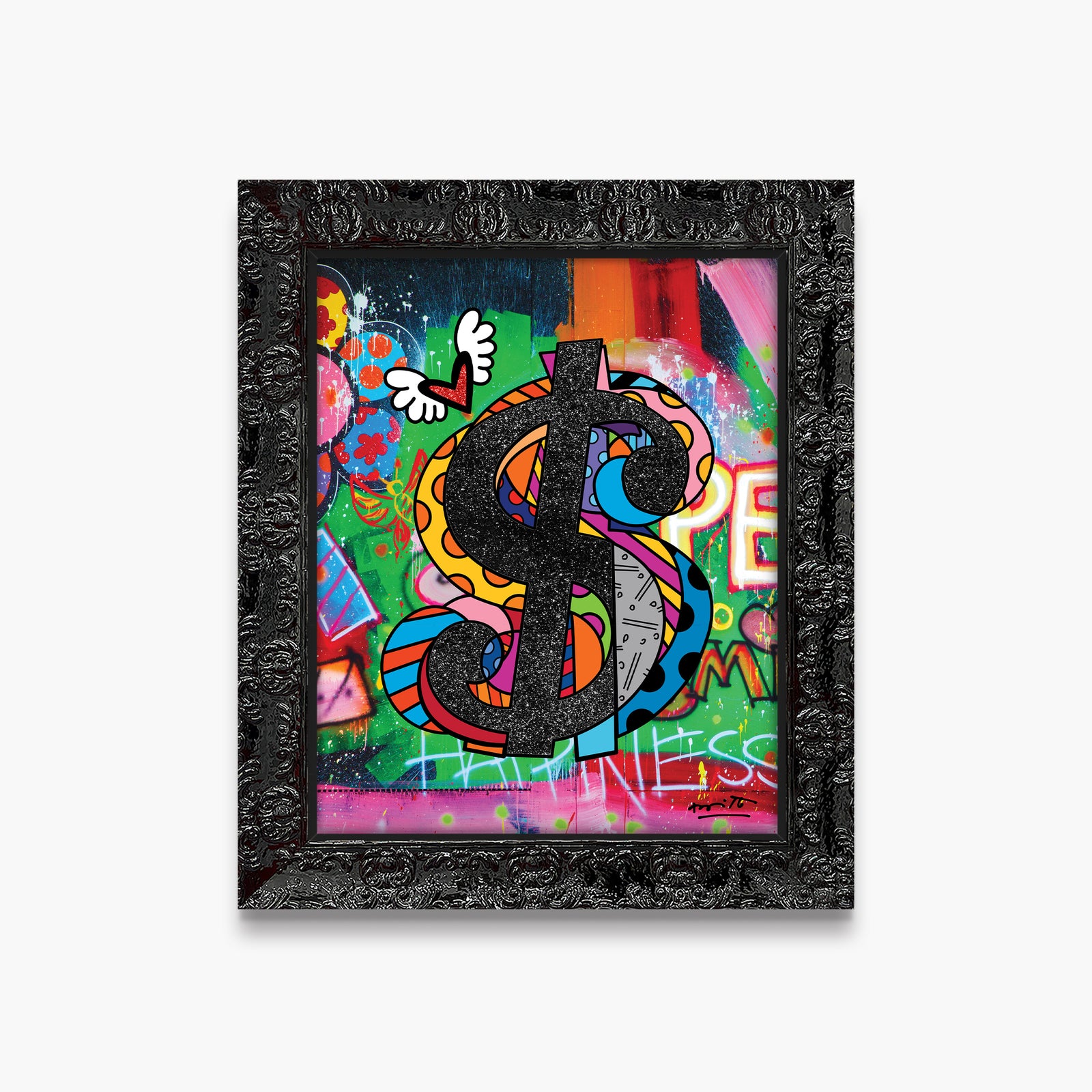 modern pop art show me the money limited vibrant home decor