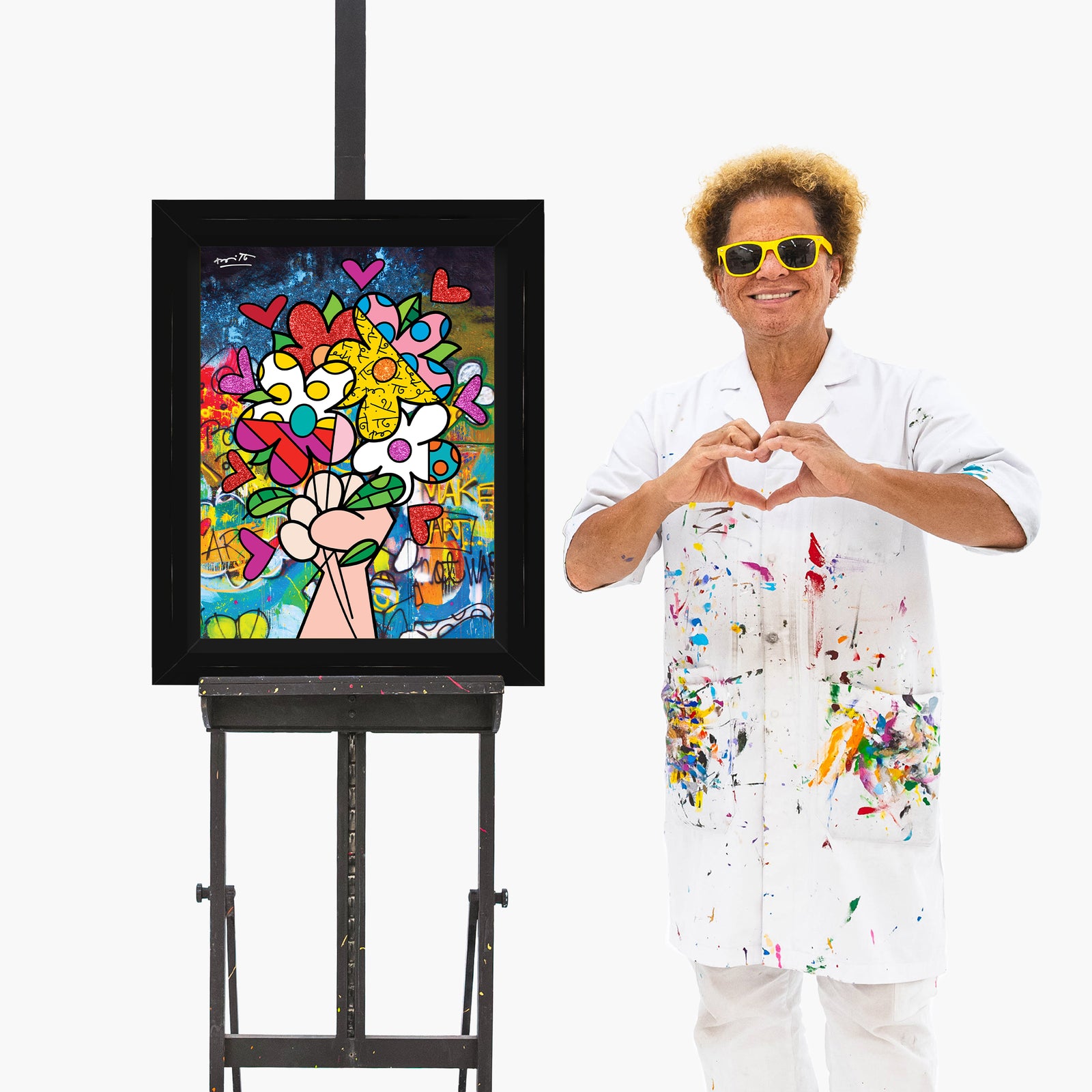 Make Art Not War - Limited Edition Print