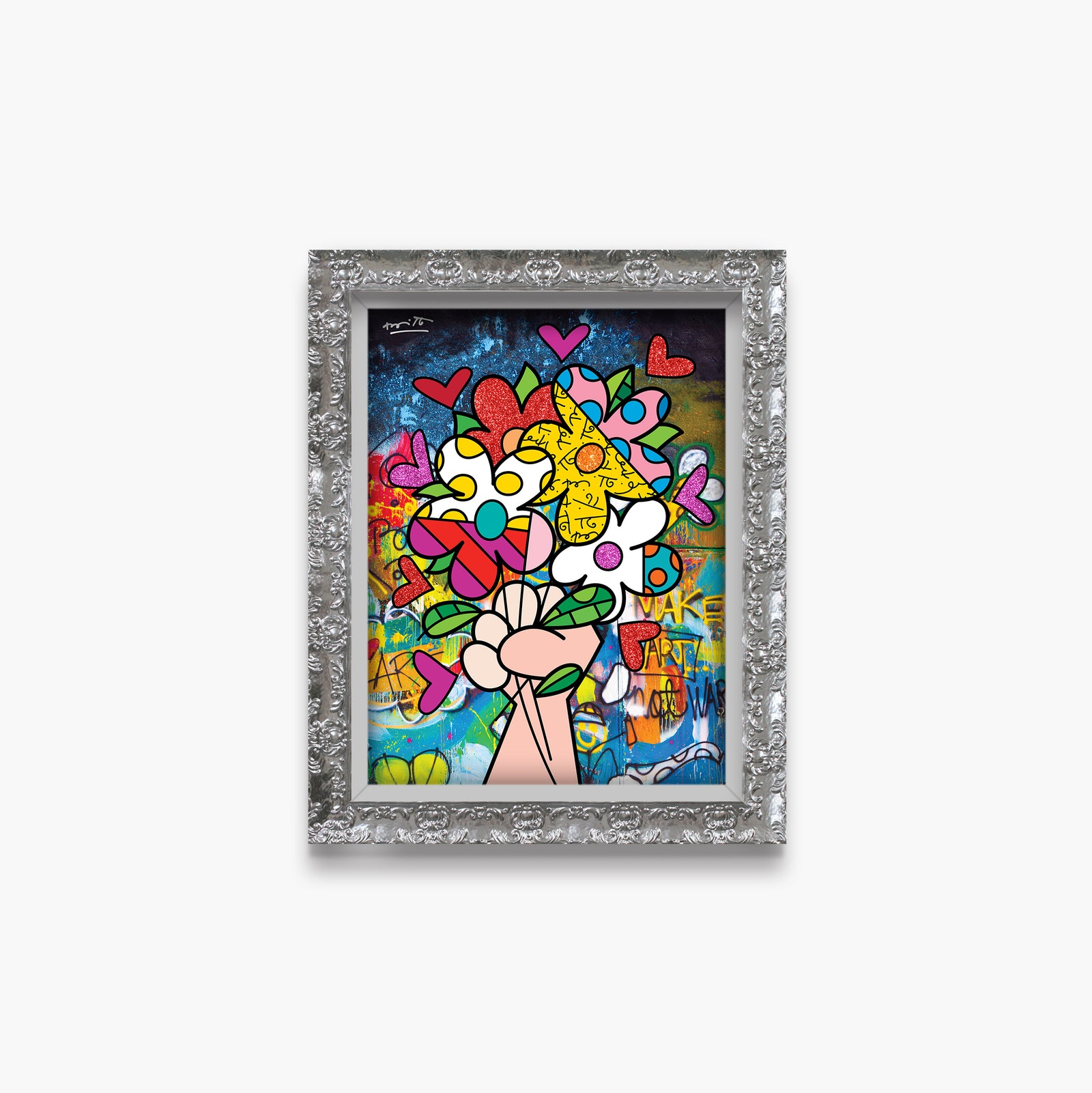 make art not war limited colorful decorative collectible gift idea