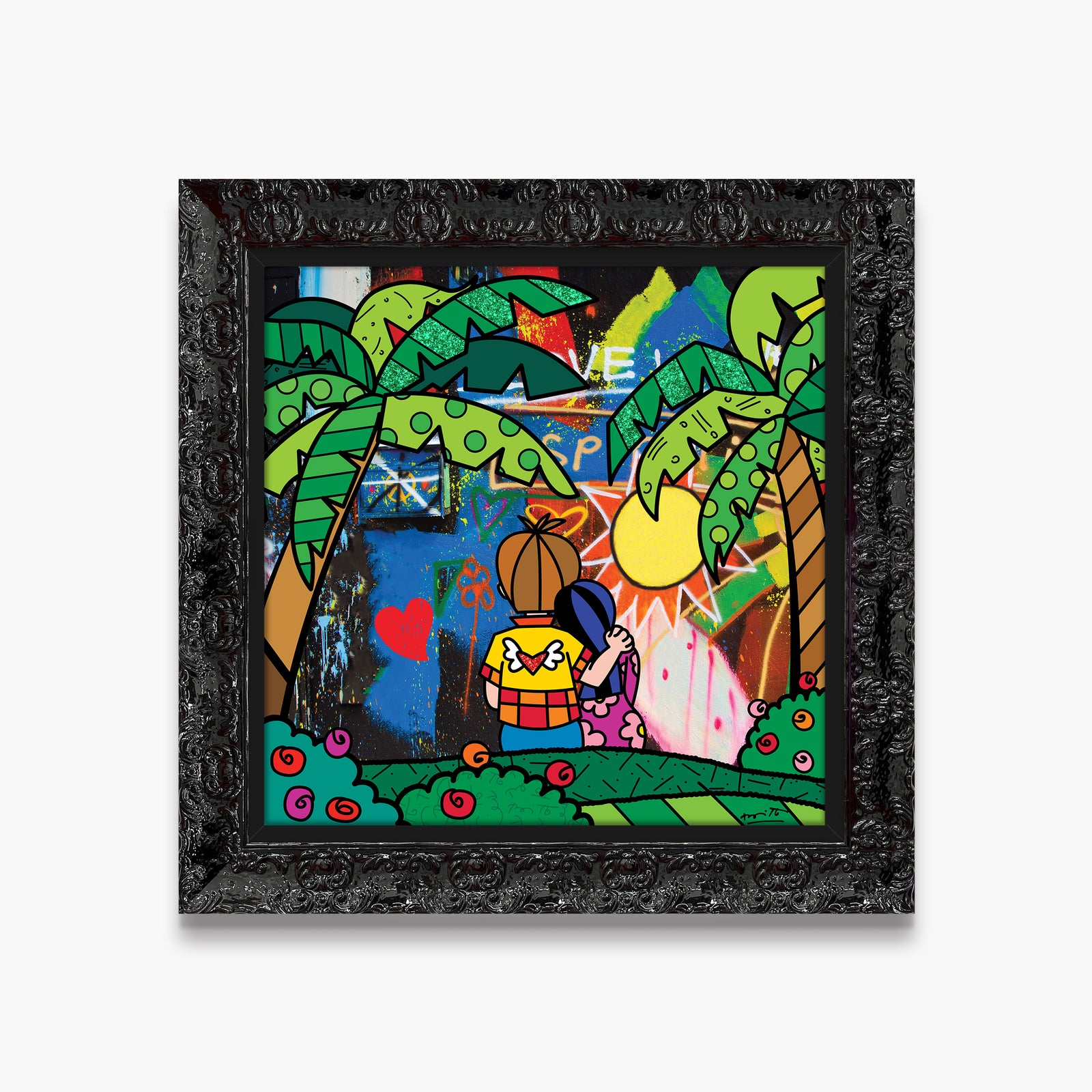 Romero Britto you are my sunshine limited colorful pop art design