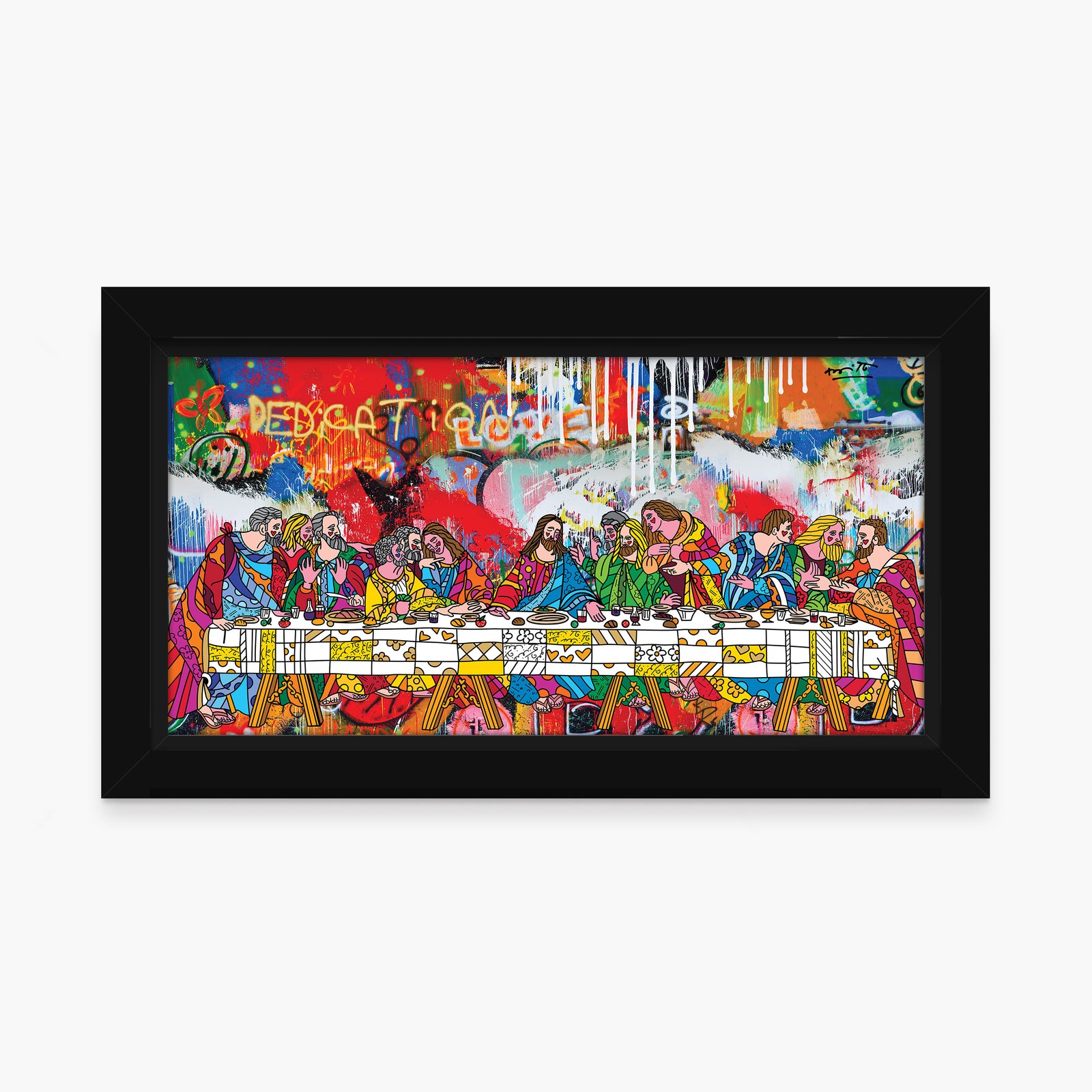 holy feast limited edition print artistic colorful design collectible