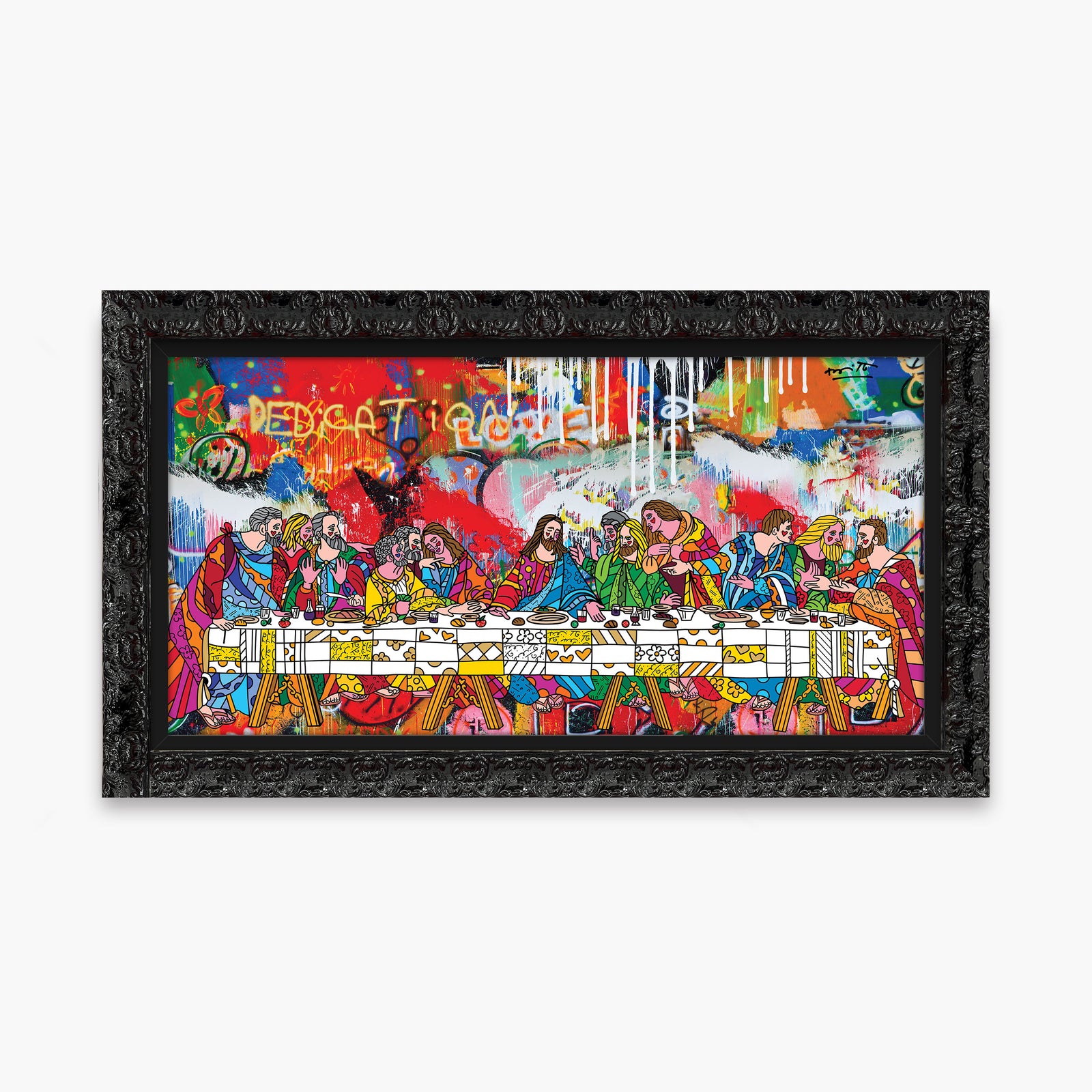 holy feast limited edition print colorful decorative collectible gift idea