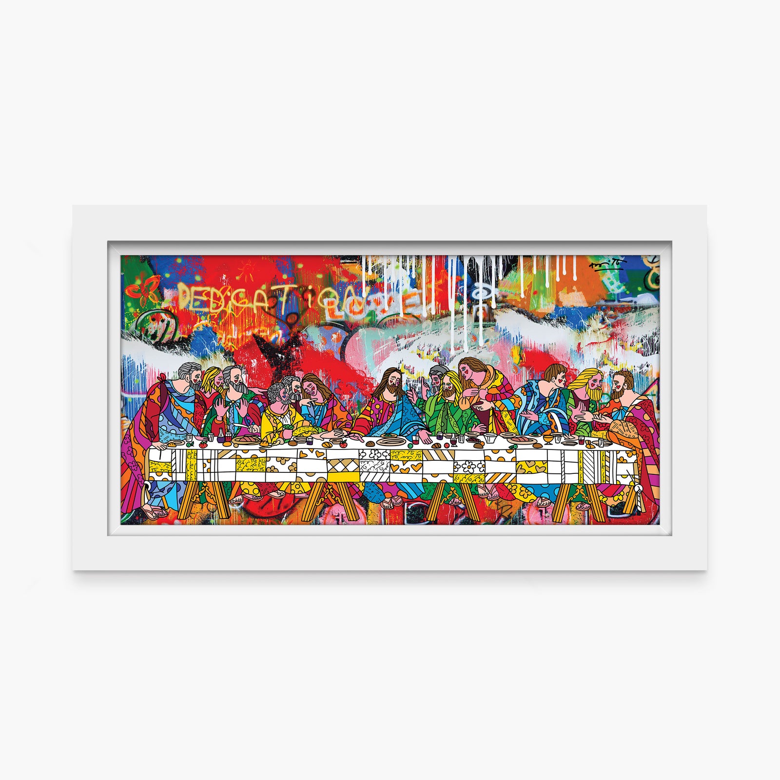 holy feast limited edition print artistic colorful design collectible
